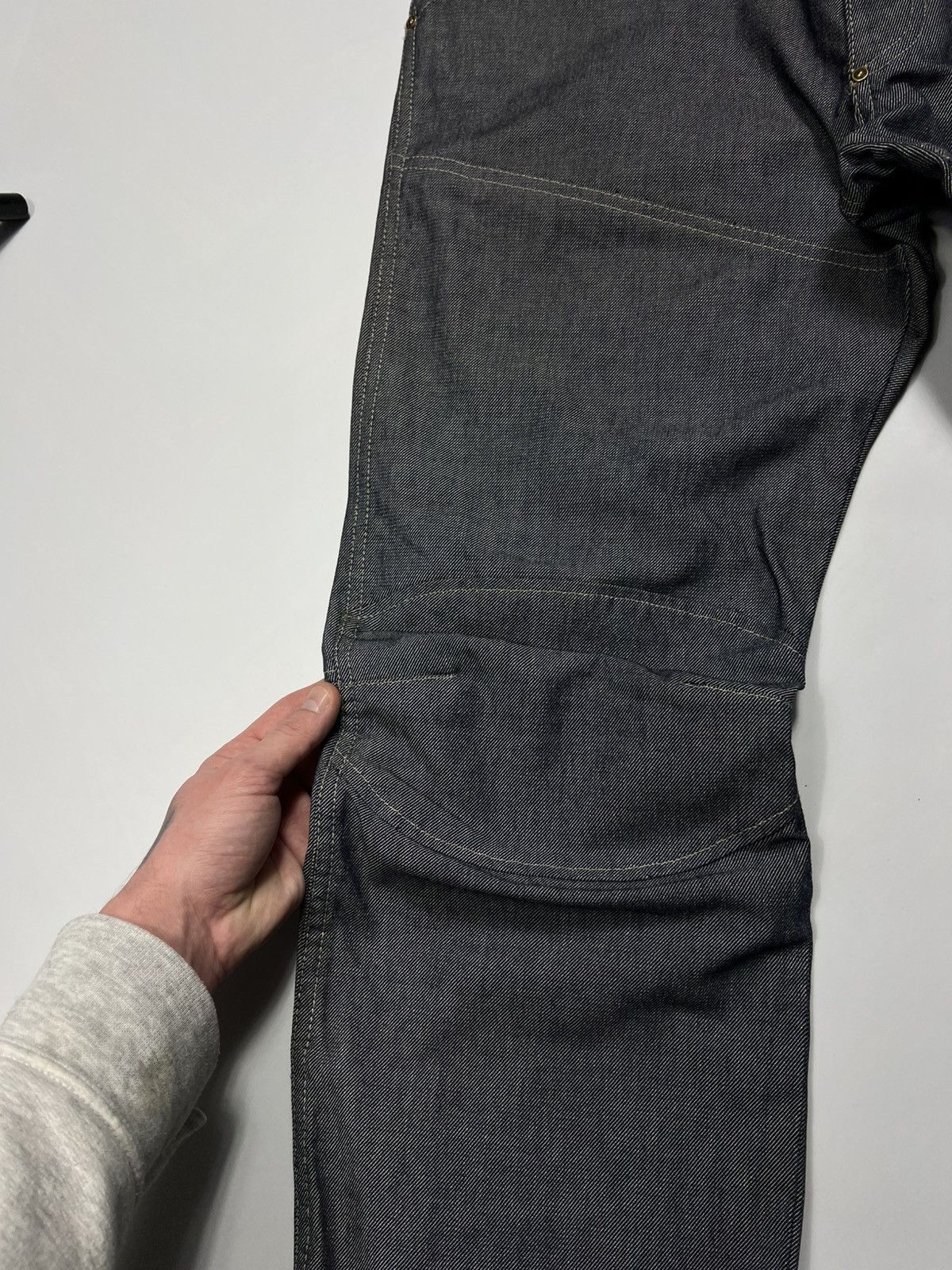 G-Star Vintage G-star Raw Shortcut Elwood Double Knee Baggy Jeans Size US 33 - 8 Thumbnail