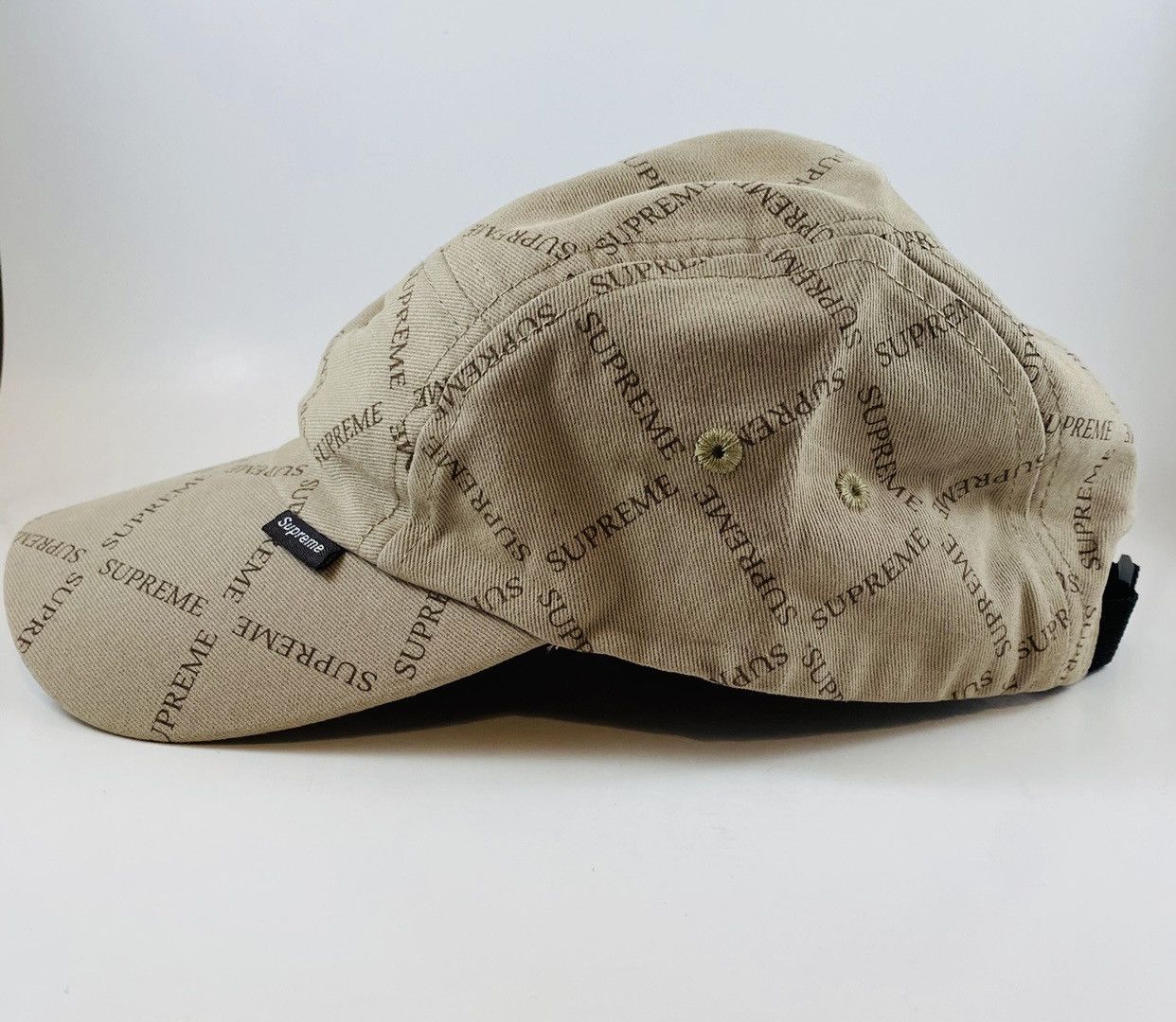 Supreme Supreme Gucci Cease and Desist Monogram Camp Cap Size ONE SIZE - 5 Thumbnail