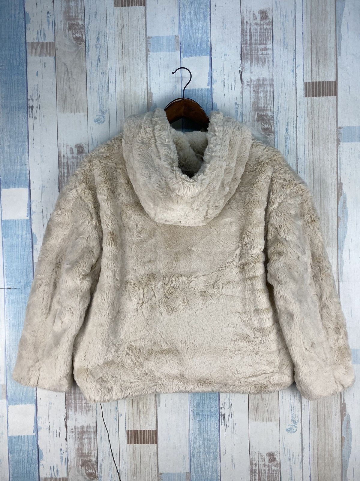 Zara Zara Fur Baggy Hoodie Size XS / US 0-2 / IT 36-38 - 2 Thumbnail