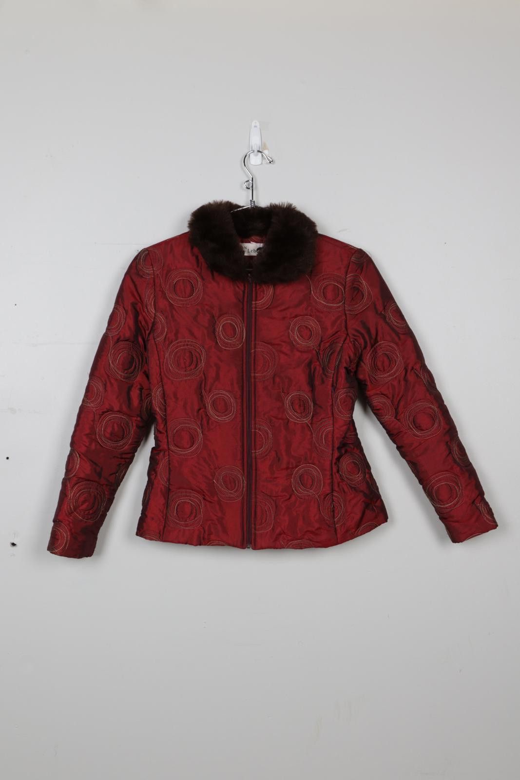 Unknown London 00's ON by Leboff Spiral Fitted Puffer Jacket Size M / US 6-8 / IT 42-44 - 1 Thumbnail