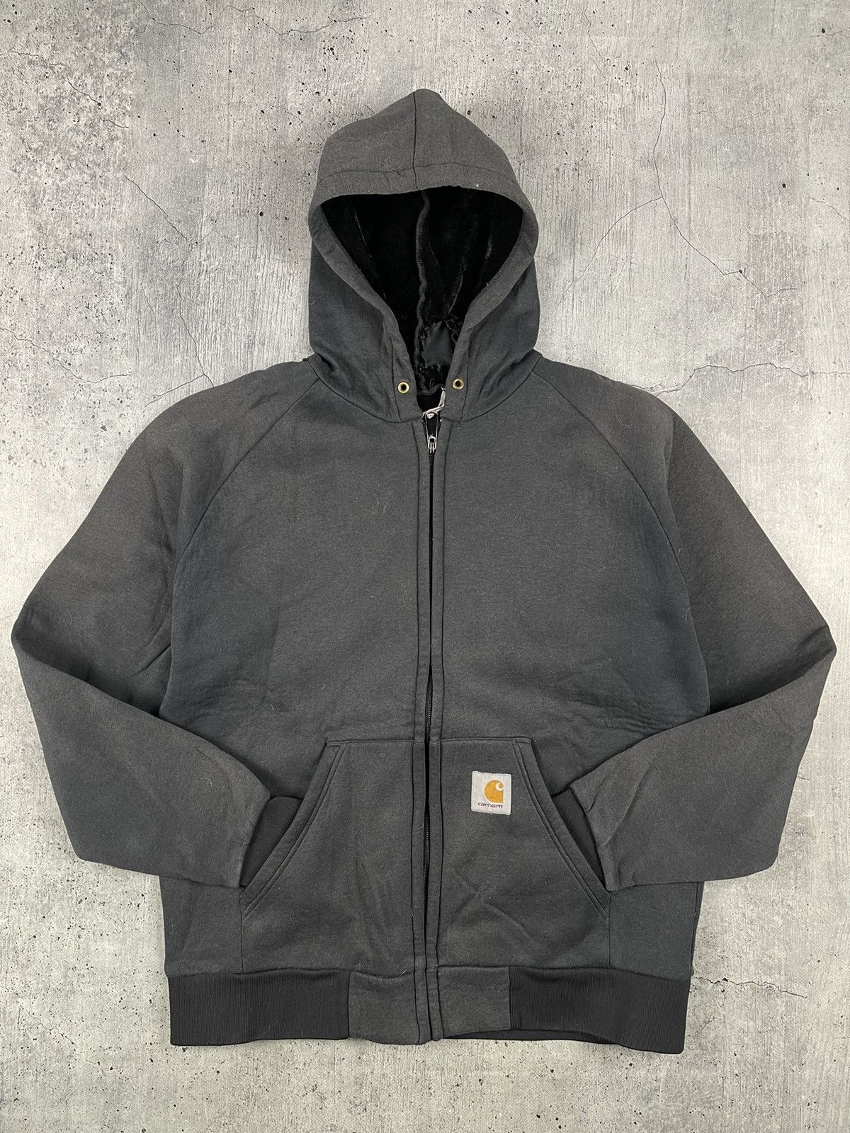 Carhartt Carhartt sun faded vintage boxy fit zip up hoodie hype rare Size US L / EU 52-54 / 3 - 3 Thumbnail