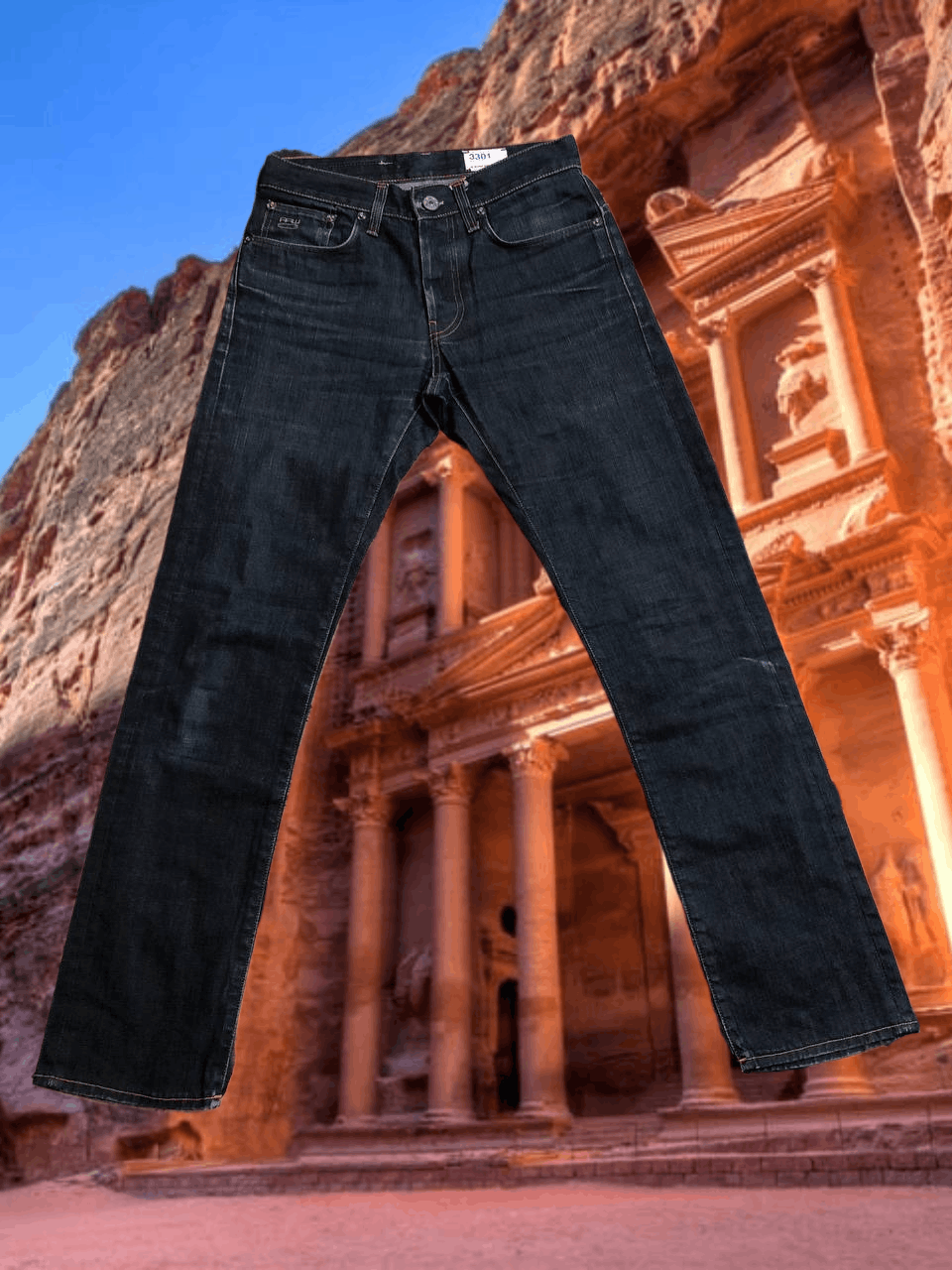 G-Star jeans G-Star Raw 3301 slim Y2K Vintage streetwear Size US 29 - 1 Thumbnail