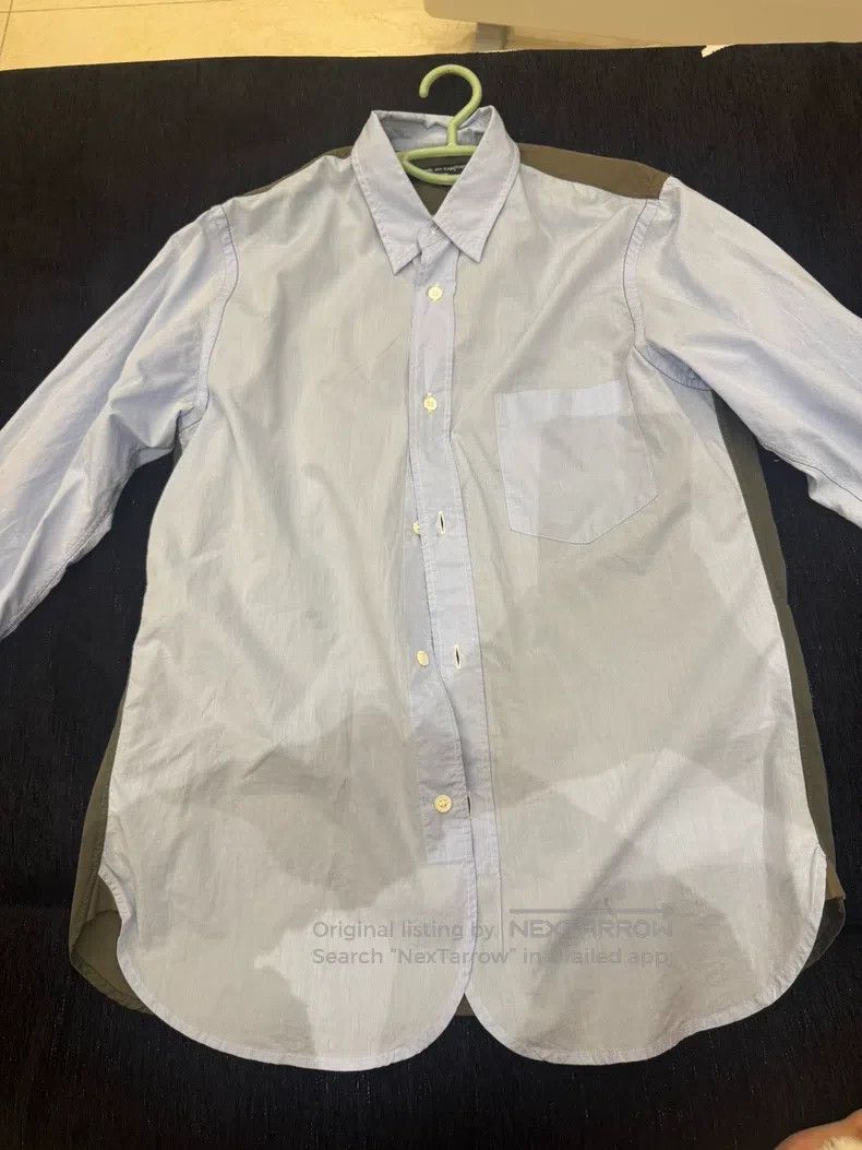 Comme des Garcons Comme Des Garcons Patchwork Long Sleeve Shirt Size US S / EU 44-46 / 1 - 2 Thumbnail