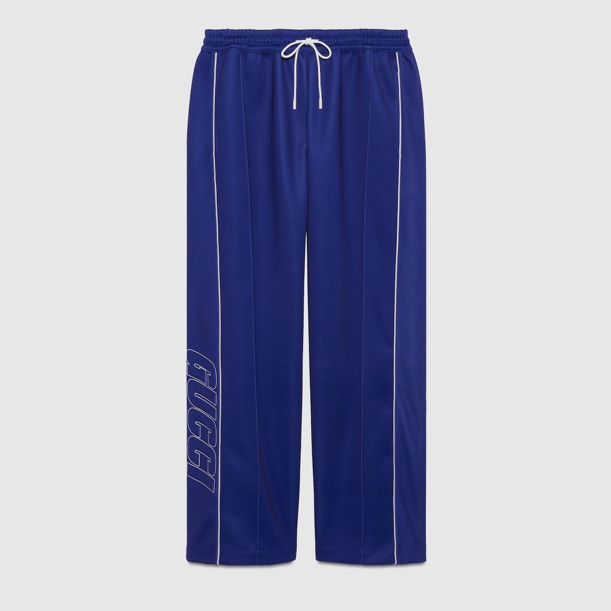 Gucci o1s1wg110125 Neoprene Jogging Pant in Blue/White Size US 30 / EU 46 - 1 Thumbnail