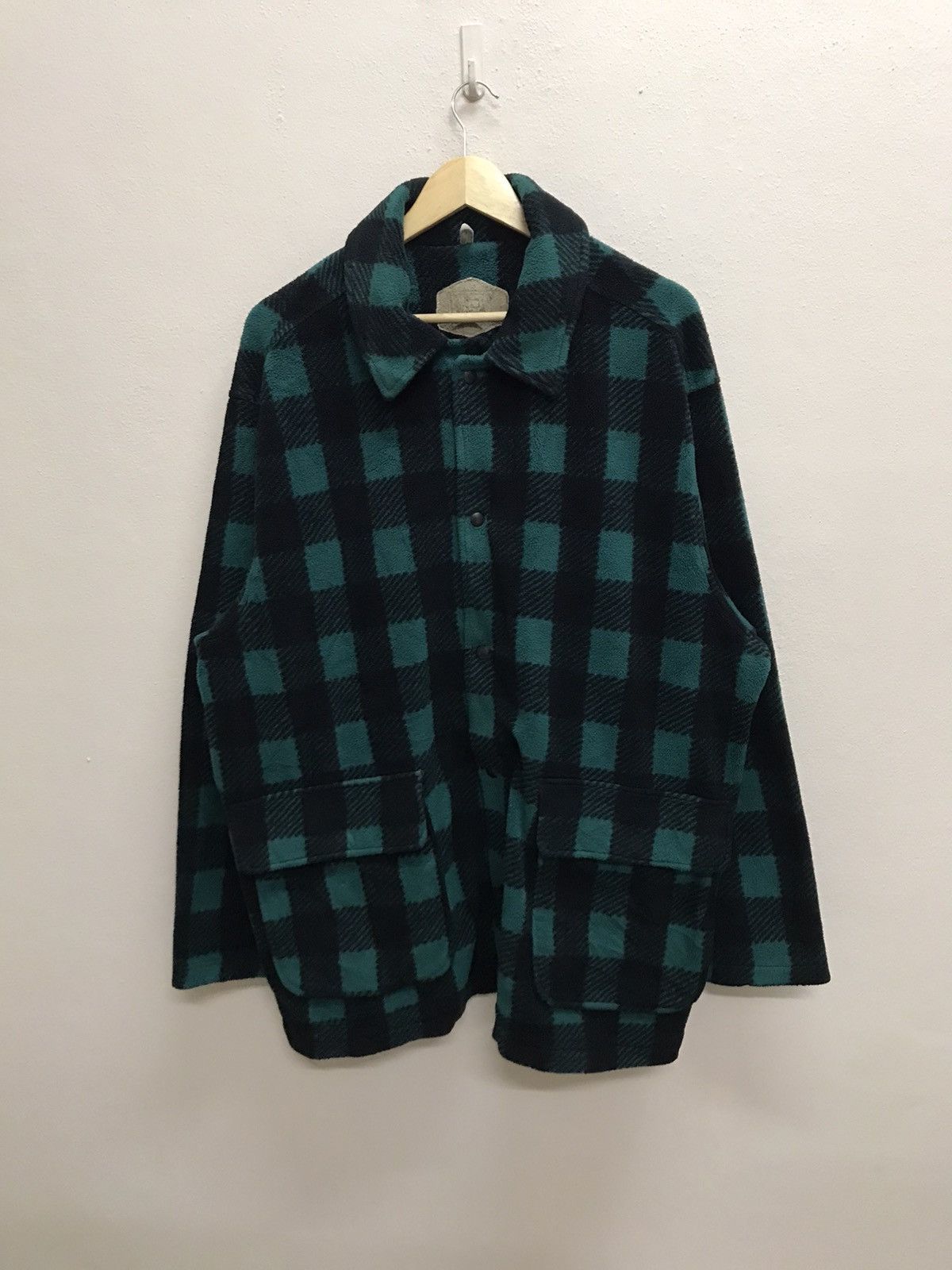 Woolrich Woolen Mills Vintage Woolrich Flannel Fleece Worker Jacket Size US XXL / EU 58 / 5 - 12 Thumbnail