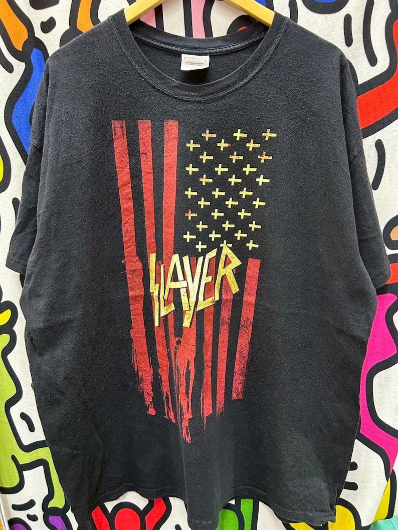 Band Tees Vintage 2000s Slayer tshirt size 2XL Size US XXL / EU 58 / 5 - 2 Thumbnail