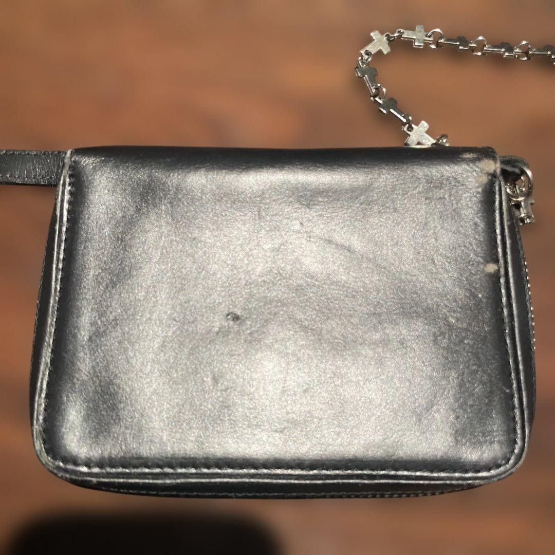 Dsquared2 Rare 05 Dsquared2 Men's Cross Chain Leather Wallet With Box Size ONE SIZE - 2 Thumbnail