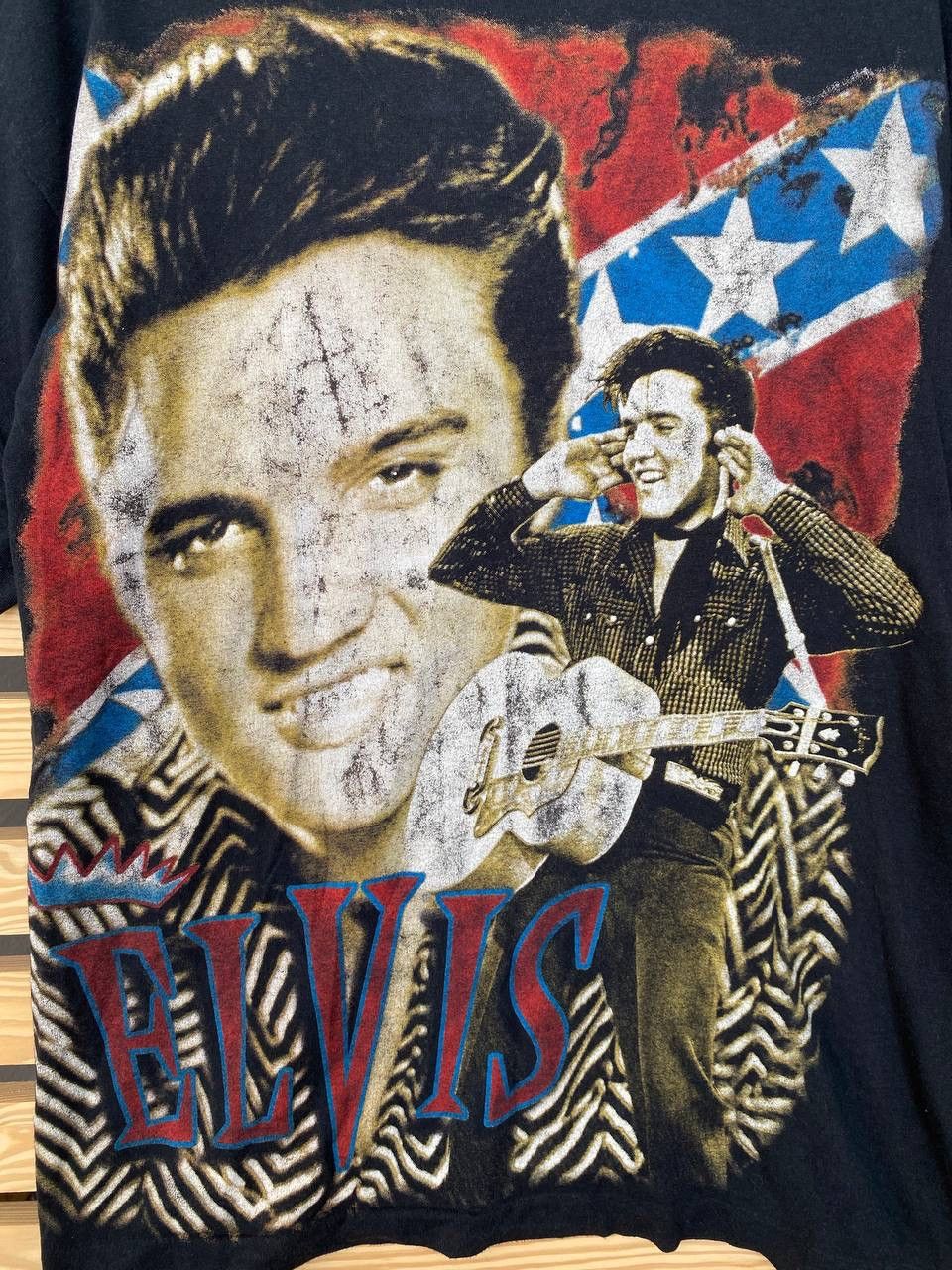 Band Tees 90’s Elvis Presley’s Memphis T-Shirt Size US L / EU 52-54 / 3 - 3 Thumbnail