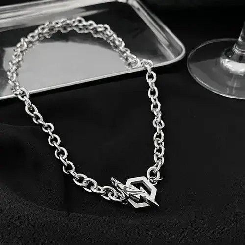 Vintage Lighting Hexagon Necklace Size ONE SIZE - 2 Thumbnail