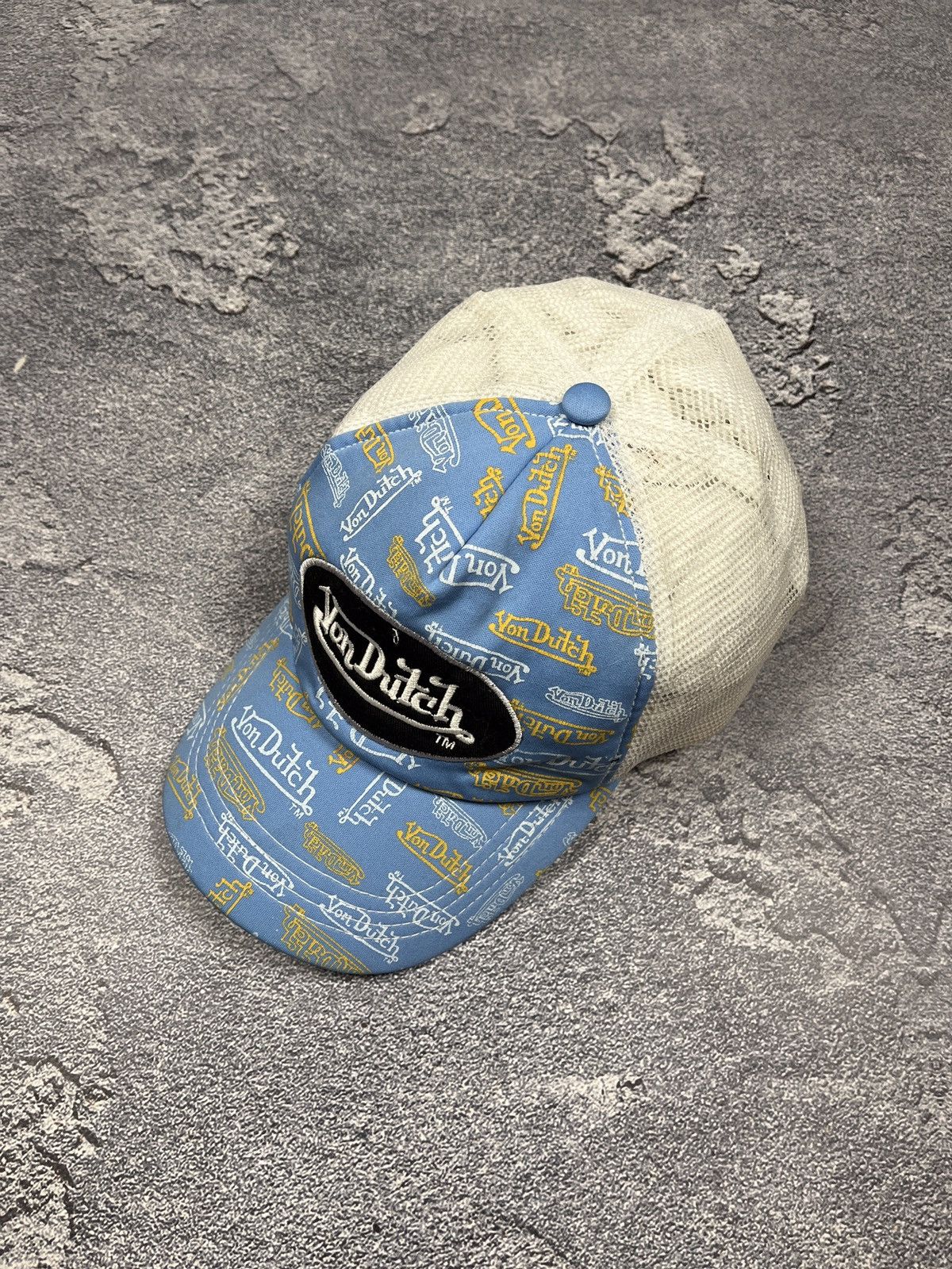 Vintage × Von Dutch Vintage Von Dutch y2k big logo trucker cap 90’s Size ONE SIZE - 1 Thumbnail