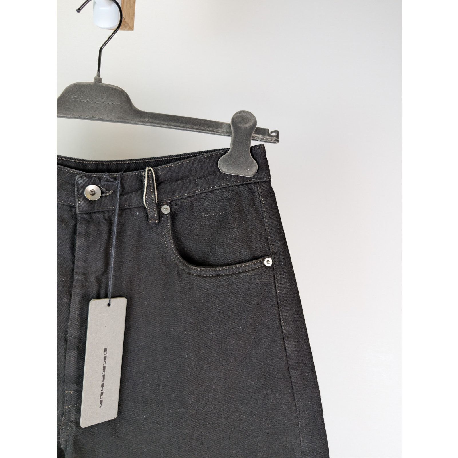 Rick Owens Drkshdw o1rshd1 Geth Jeans in Black/Terra Size US 31 - 5 Thumbnail