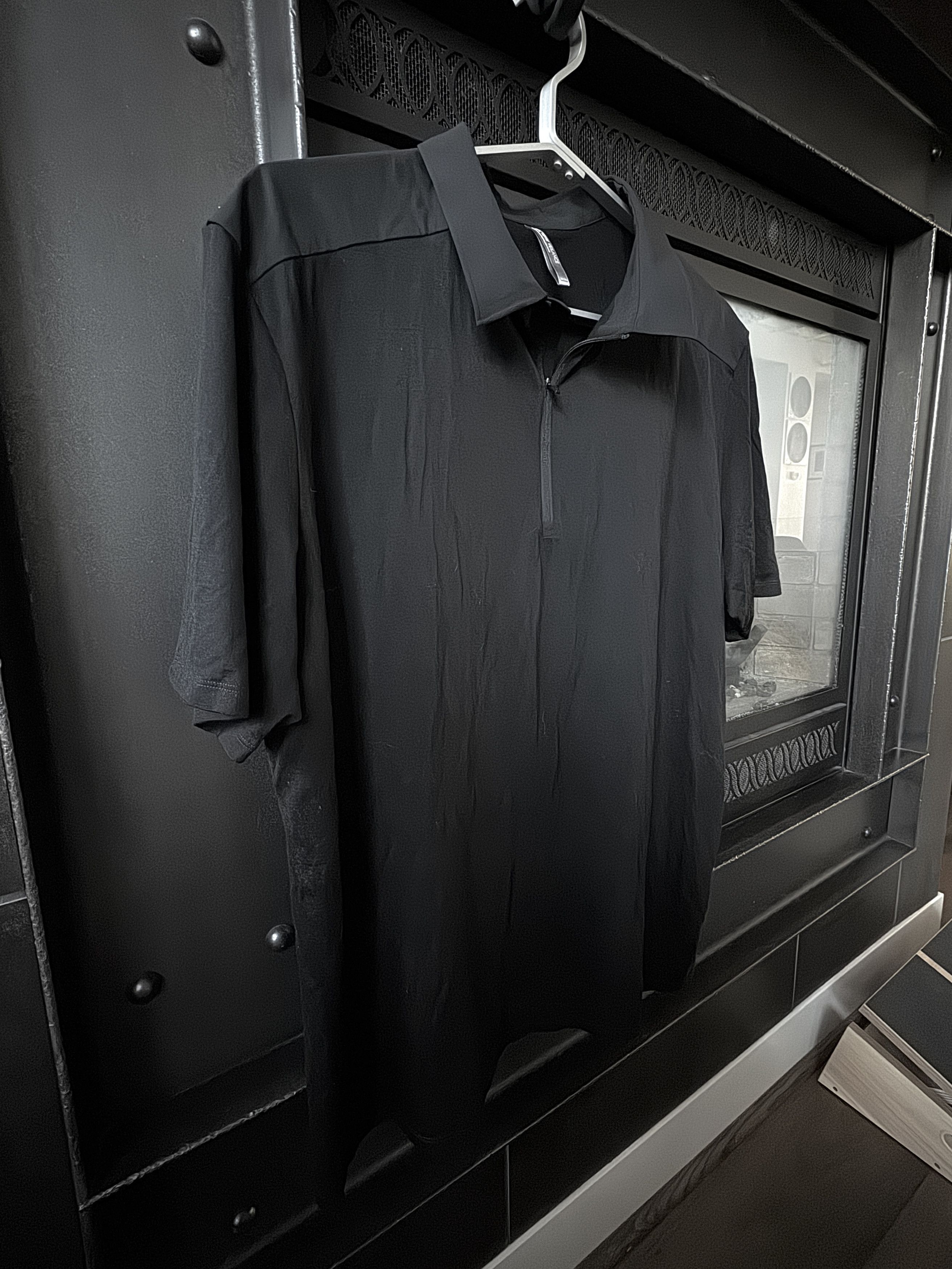 Veilance Arc'Teryx Frame Polo SS Men's Black XL Size US XL / EU 56 / 4 - 4 Thumbnail
