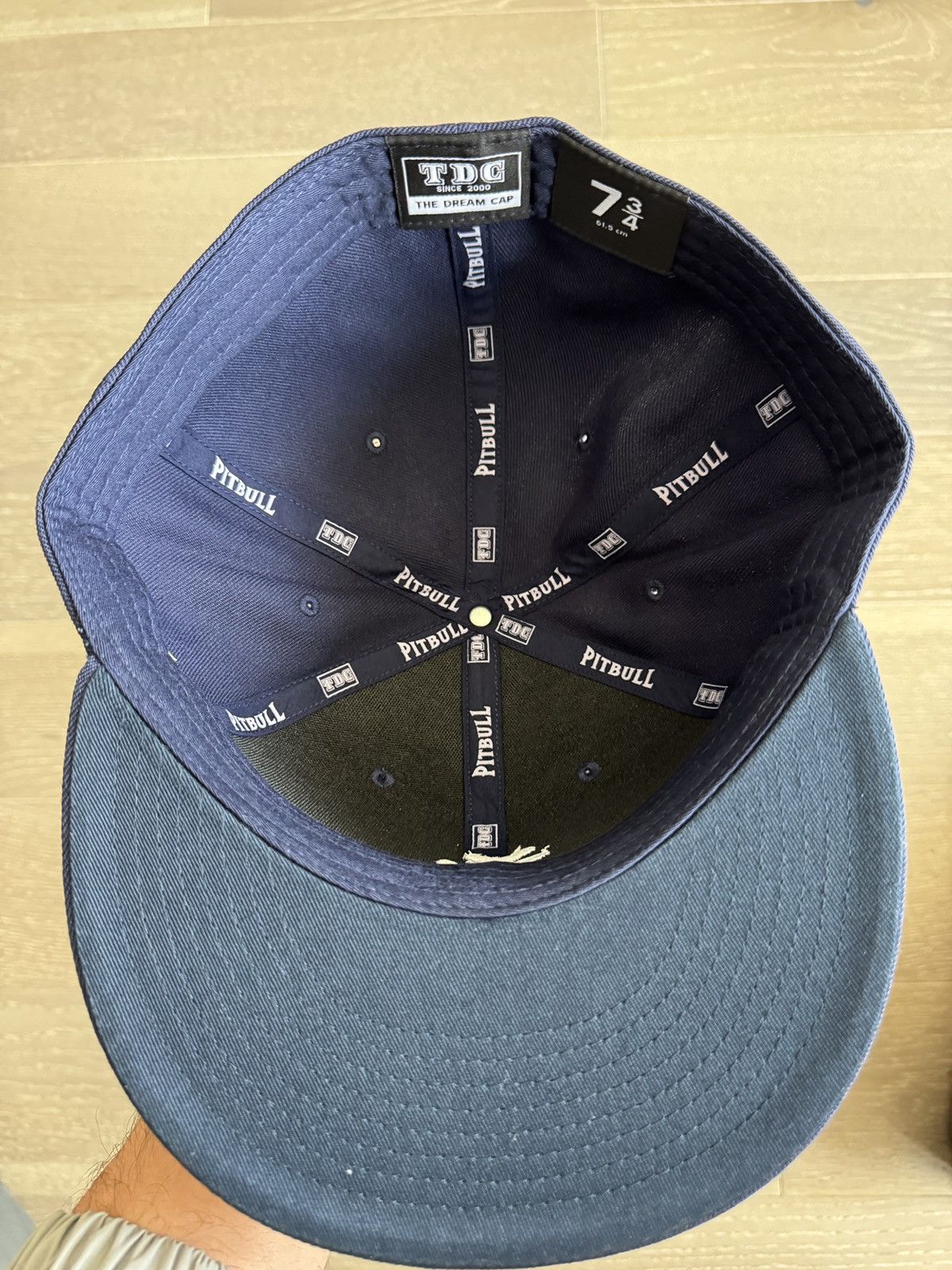 Playboi Carti 7 3/4 Playboi Carti YVL Fitted Hat NAVY White Opium ❤️✅ NEW Size ONE SIZE - 3 Thumbnail