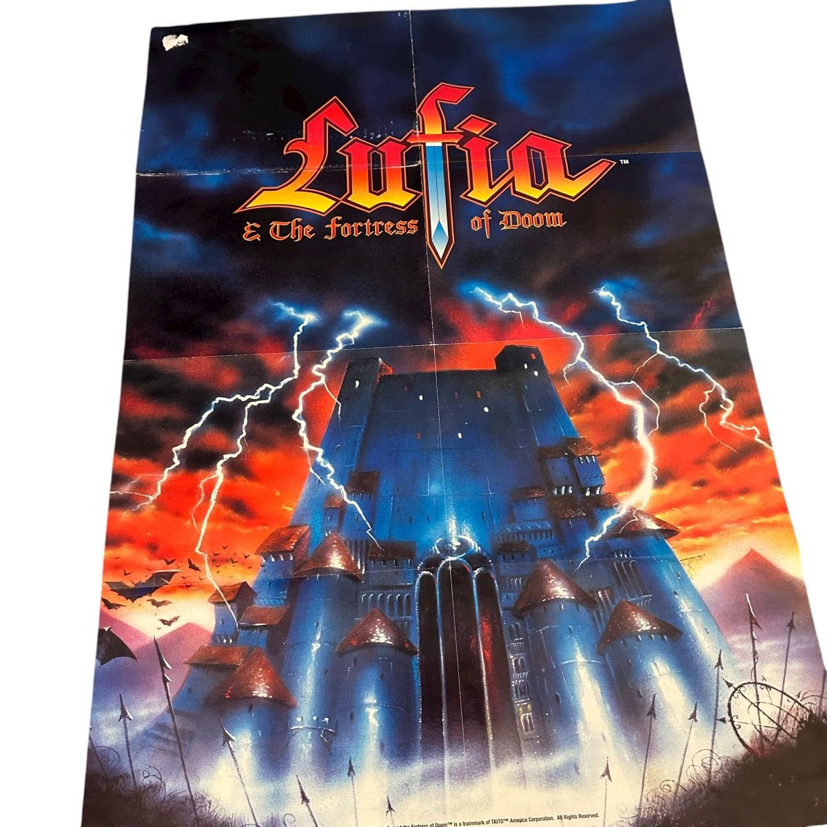 Nintendo Vintage 1994 Lufia & The Fortress of Doom Nintendo poster Size ONE SIZE - 2 Thumbnail