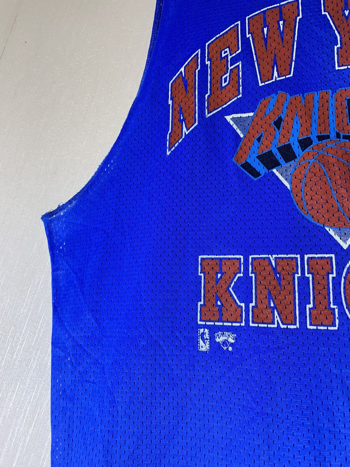 NBA × Vintage New York Knicks Salem NBA vintage jersey 90s Size US L / EU 52-54 / 3 - 5 Thumbnail