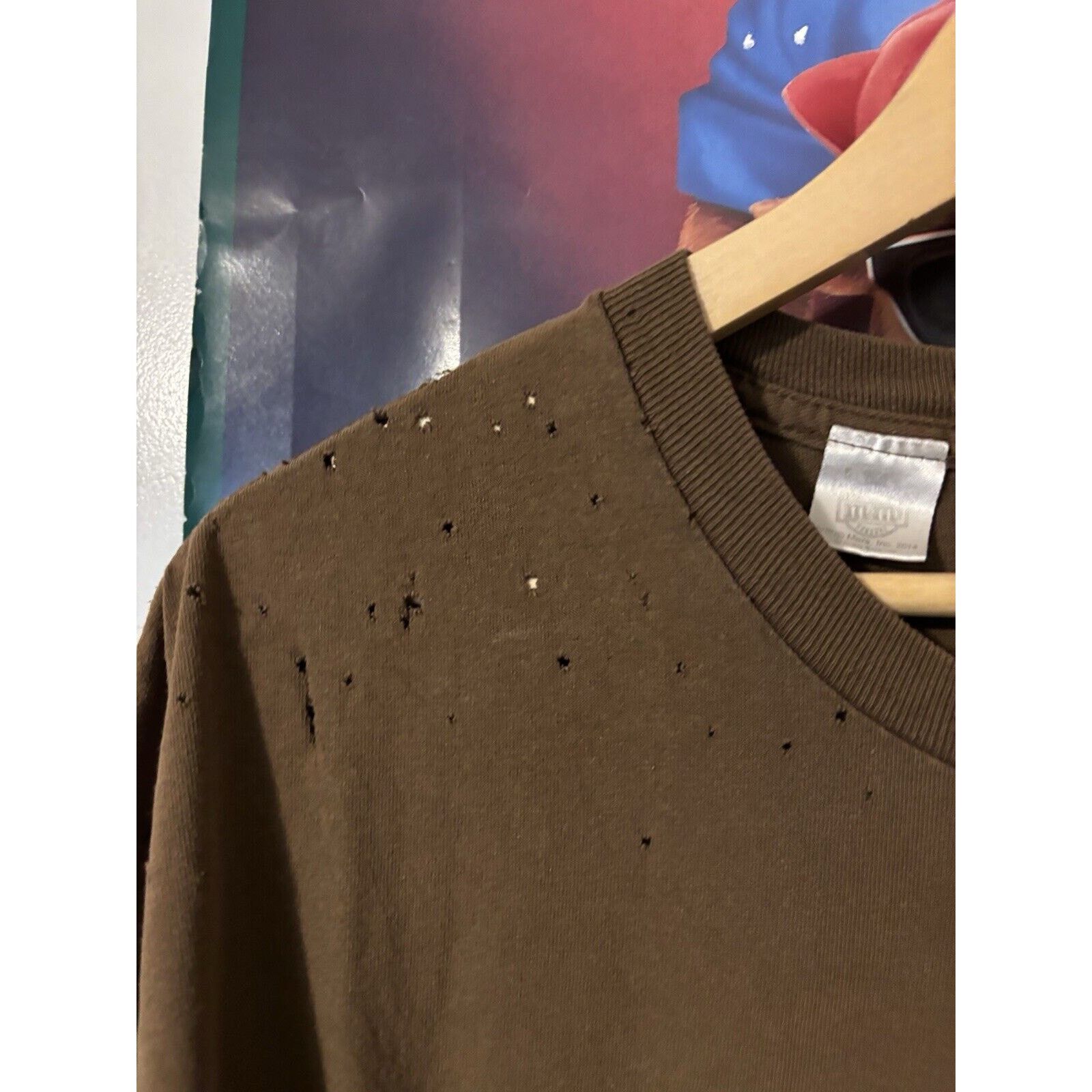 Other vintage #18 Kyle Busch XL faded M & Ms brown AOP T-shirt Size US XL / EU 56 / 4 - 6 Thumbnail