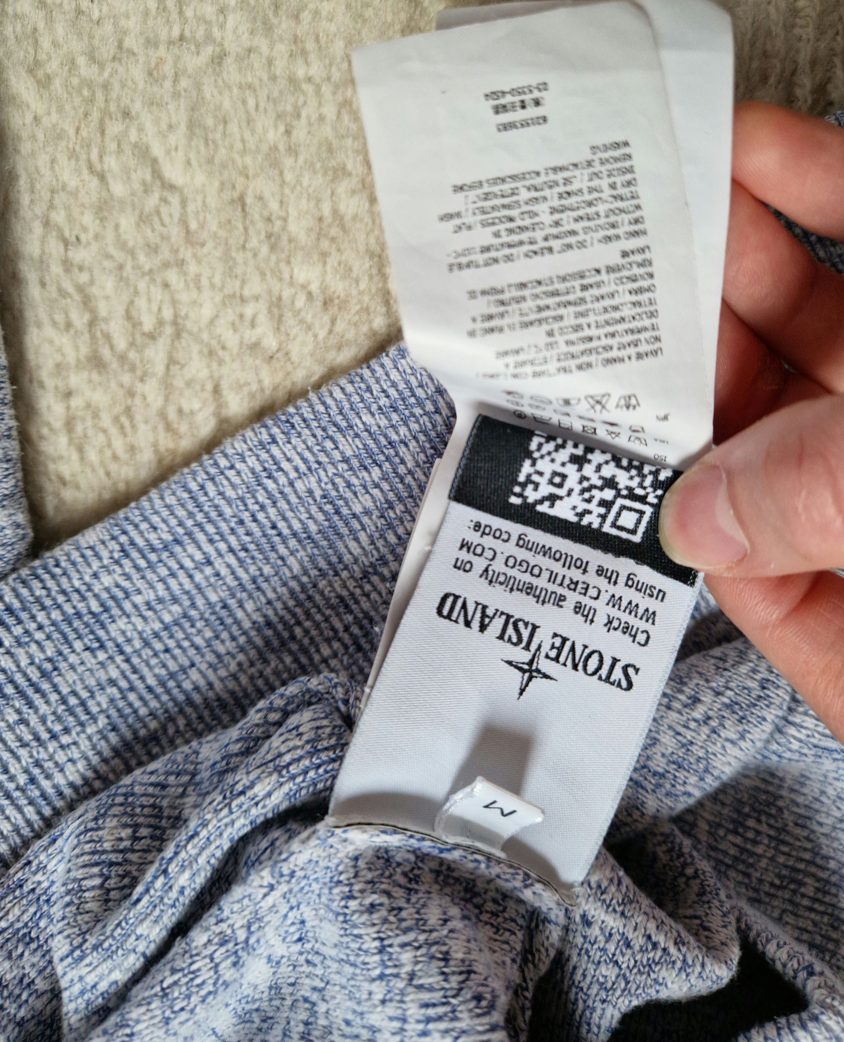 Stone Island × Vintage Stone island reverse seam baby blue sweatshirt y2k vintage Size US M / EU 48-50 / 2 - 2 Thumbnail