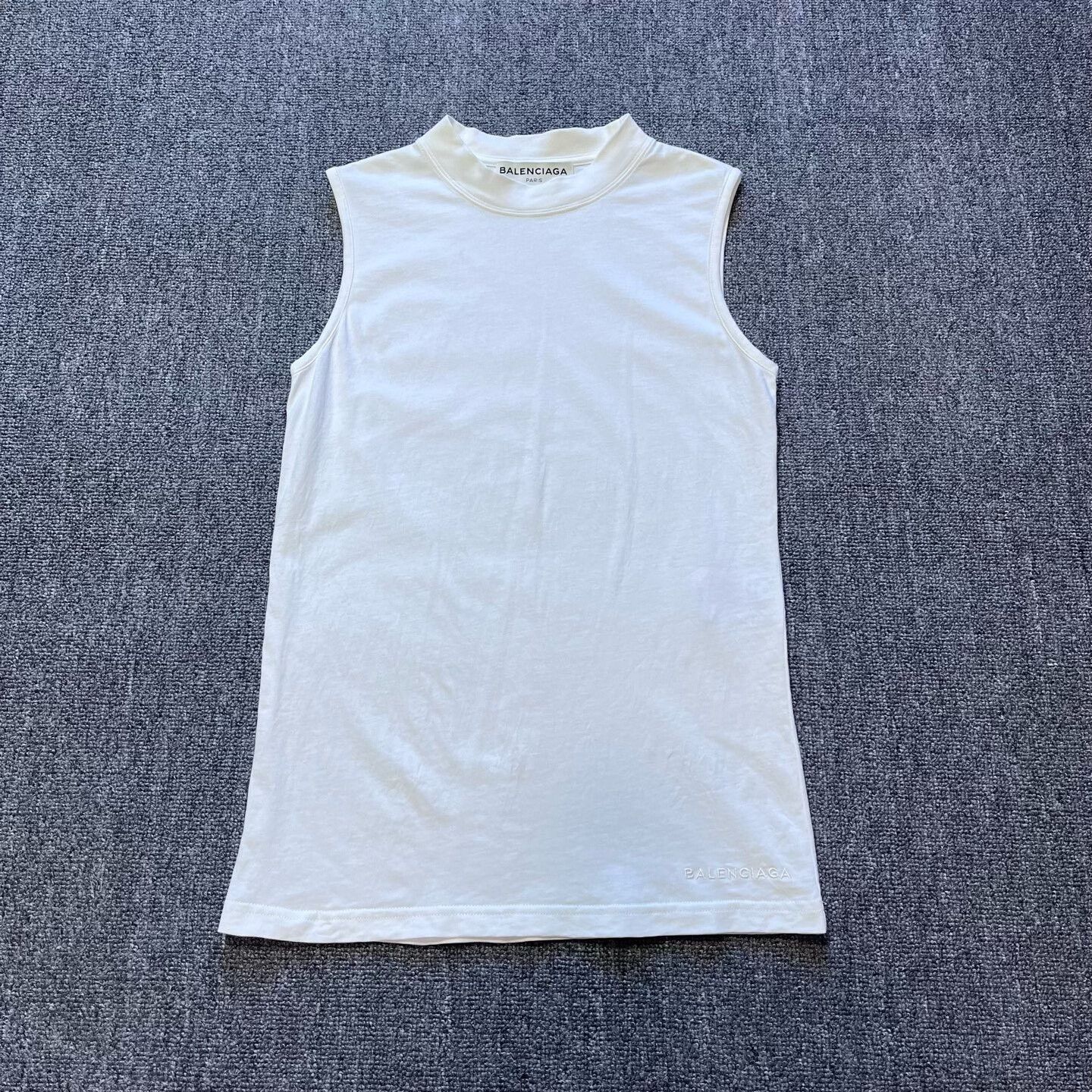 Balenciaga Balenciaga White Tank Top S Women Size S / US 4 / IT 40 - 1 Thumbnail