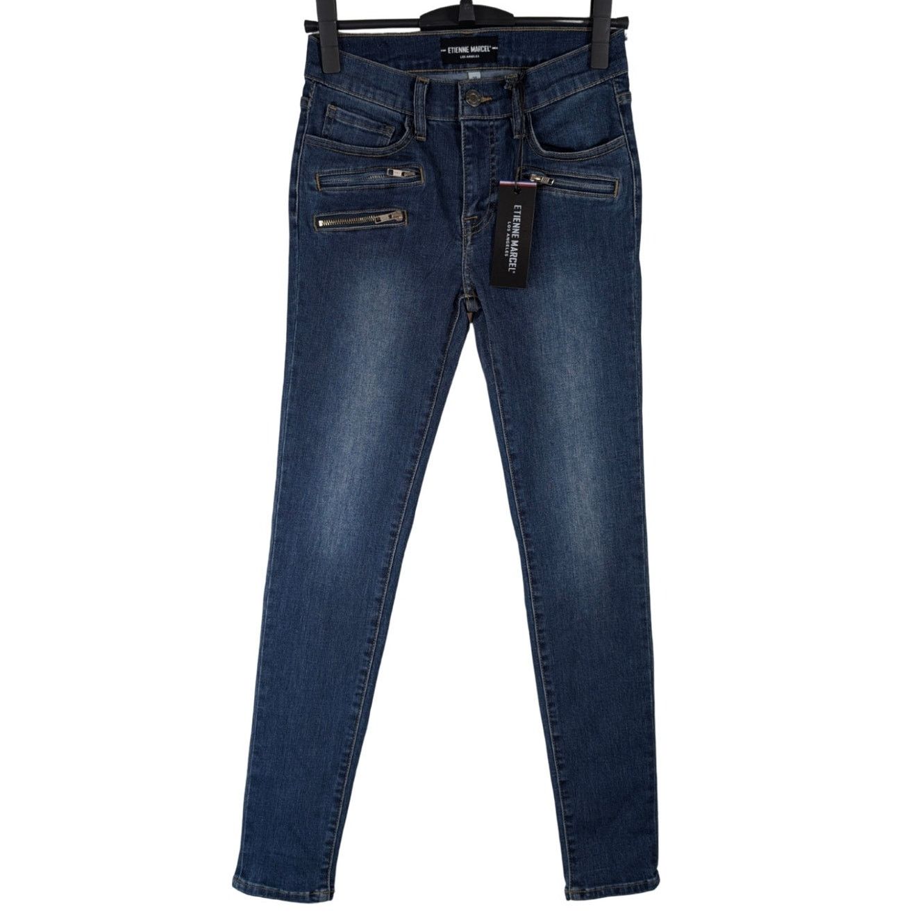 Unknown London Etienne Marcel Classic Skinny Jeans Blue Women’s Size 25 NWT Size 25" / US 0 / IT 36 - 1 Thumbnail