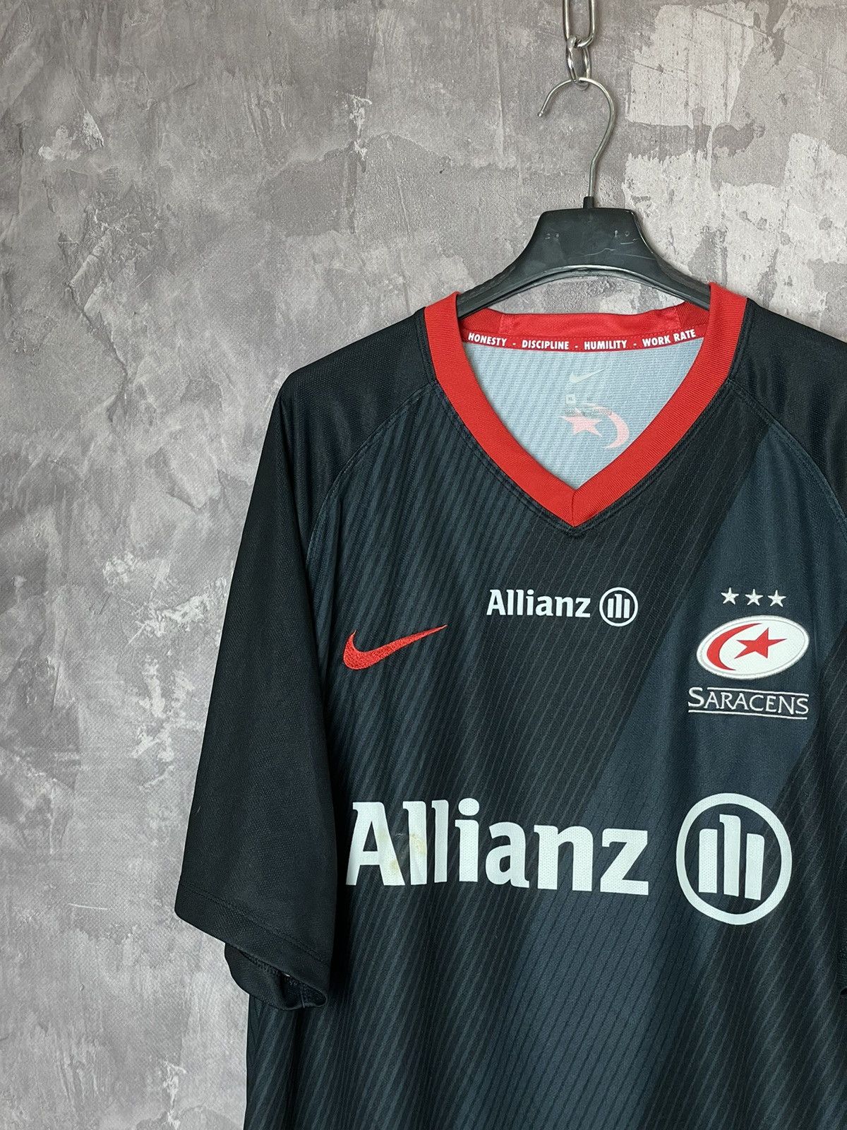 Nike × Vintage Saracens Rugby Jersey Shirt Nike 2020 Size US XL / EU 56 / 4 - 4 Thumbnail