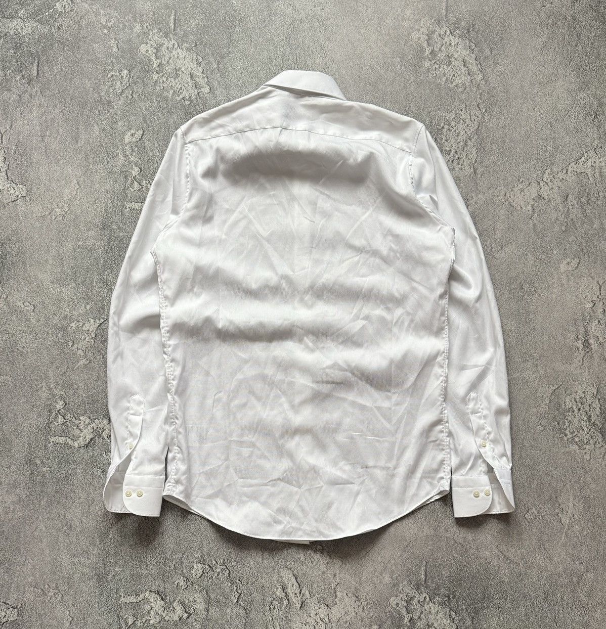 Designer × Suitsupply Suitsupply slim fit white button up shirt polo dress Size US M / EU 48-50 / 2 - 13 Thumbnail