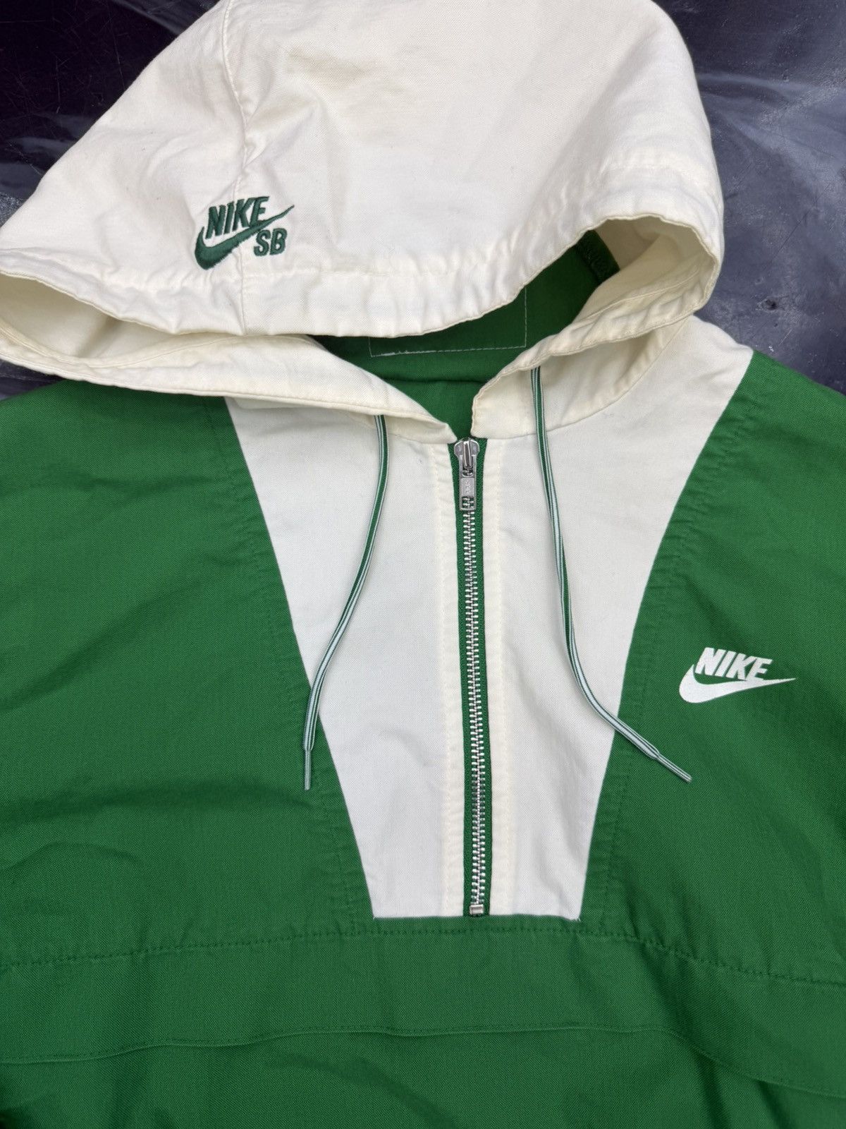 Nike × Supreme Mens Medium Green Nike SB X Supreme World Famous Jacket 2009 Size US M / EU 48-50 / 2 - 2 Thumbnail