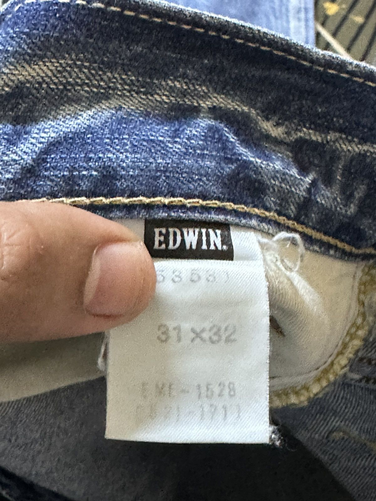 Edwin Vintage Edwin 503 Flare Bootcut Faded Denim Size US 33 - 8 Thumbnail