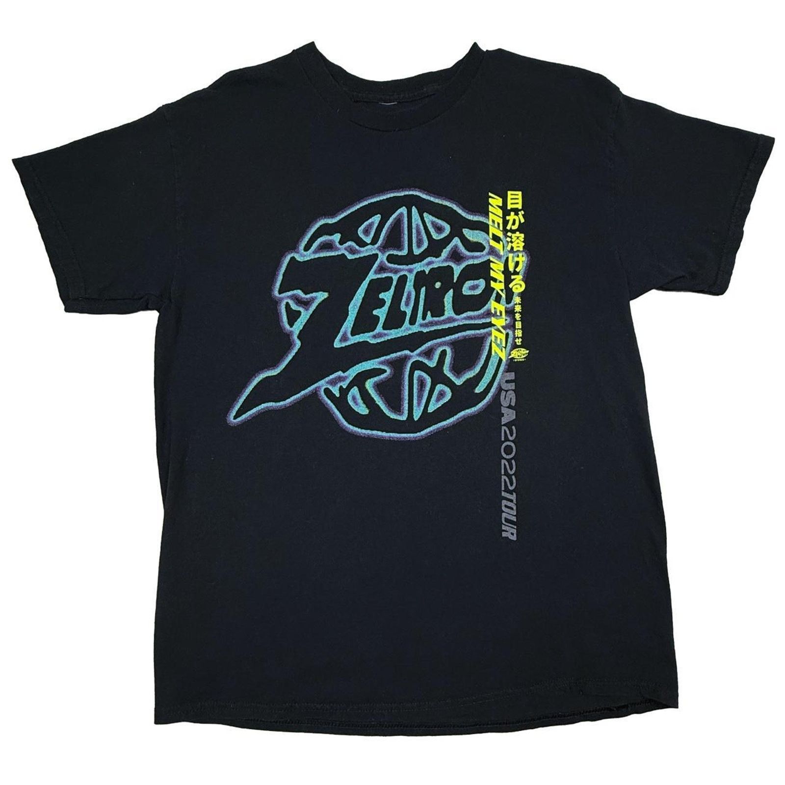 Other Denzel Curry Zeltron Melt My Eyez 2022 tour shirt size Large Size US L / EU 52-54 / 3 - 1 Thumbnail