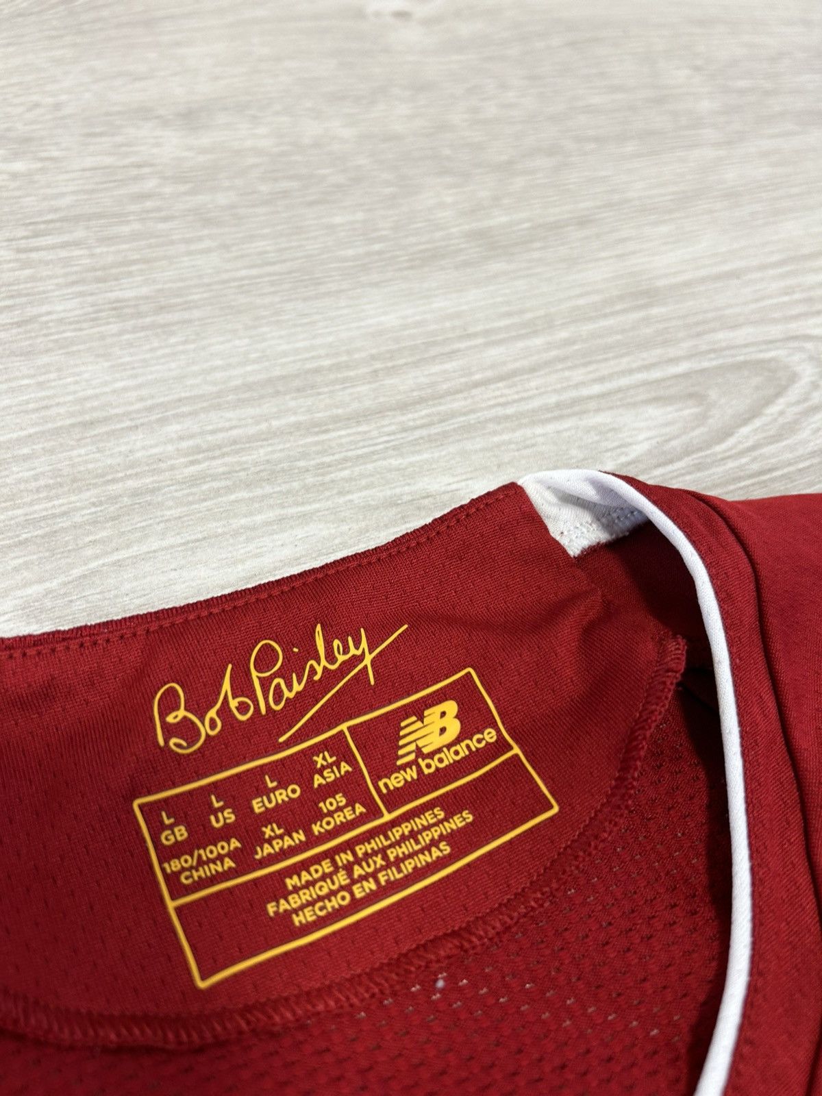 New Balance New Balance Jersey Soccer FC Liverpool Home Shirt 2014 Size US L / EU 52-54 / 3 - 5 Thumbnail