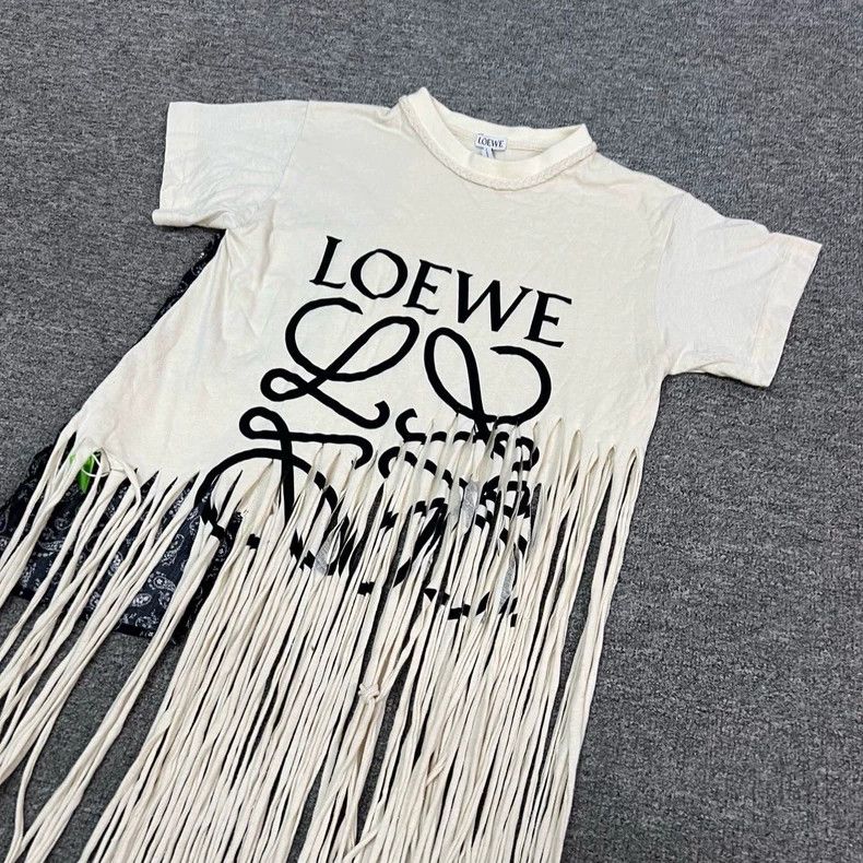 Loewe LOEWE Short sleeves with flowing folds Size S / US 4 / IT 40 - 2 Thumbnail