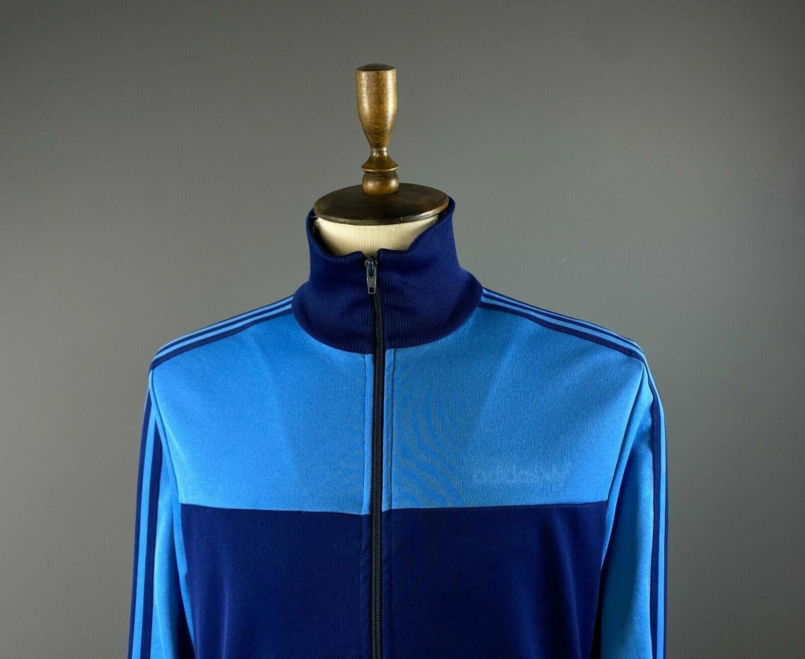 Adidas Men Adidas Originals Firebird Blue Full Jacket Size D 8 Size M / US 6-8 / IT 42-44 - 2 Thumbnail