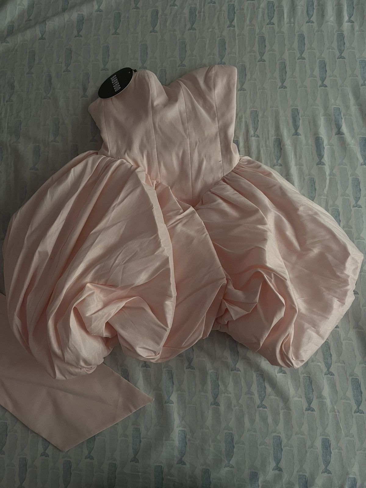 Babyboo Fashion LOTUS Mini Dress – Blush by Babyboo Size XS / US 0-2 / IT 36-38 - 3 Thumbnail