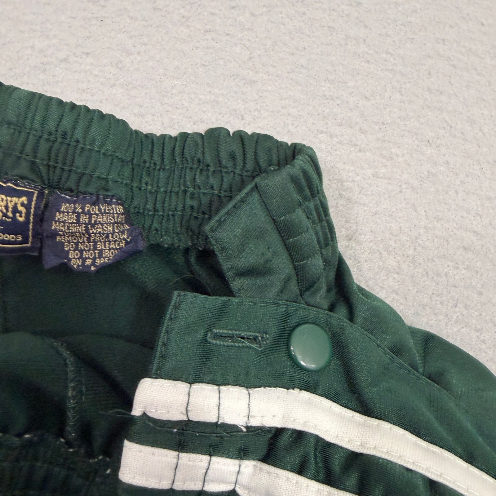 Vintage Vintage Michigan State Spartans Tear Away Warm Up Pants Size US 34 / EU 50 - 4 Thumbnail