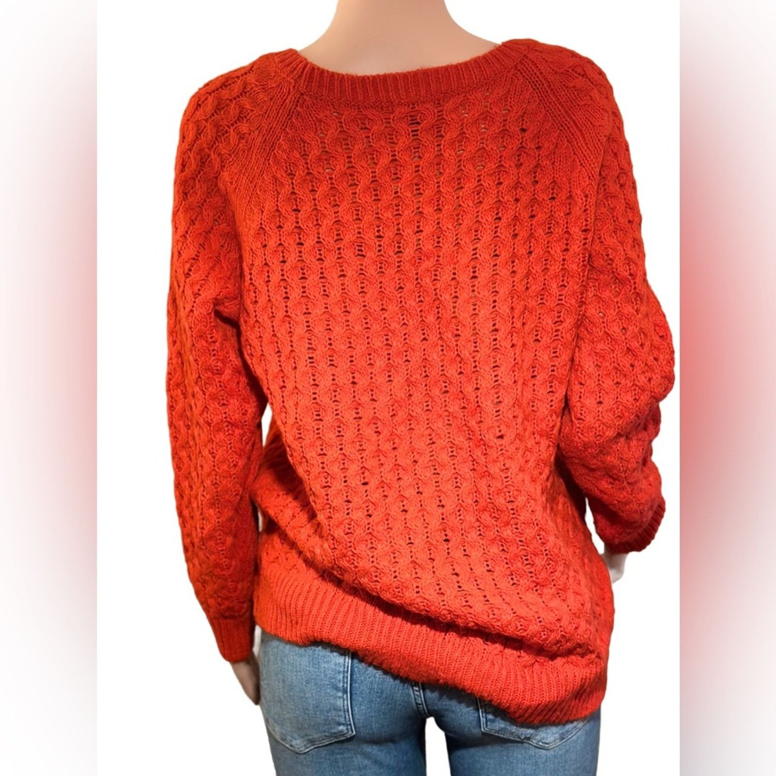H&M H&M Cable Knit Sweater Size M / US 6-8 / IT 42-44 - 2 Thumbnail