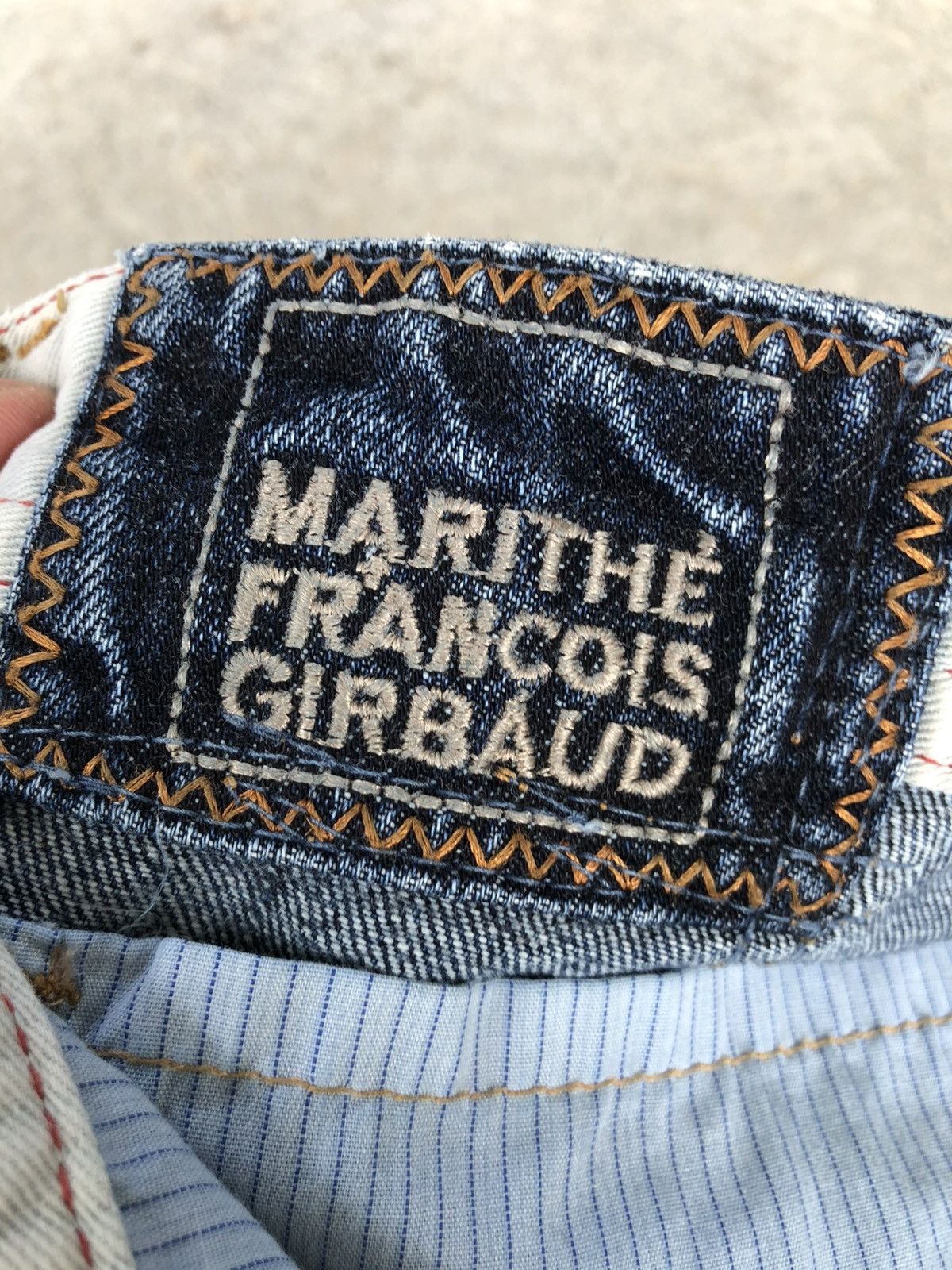 Marithe + Francois Girbaud Marithe Francois Girbaud Distressed Jeans Size US 30 / EU 46 - 18 Thumbnail