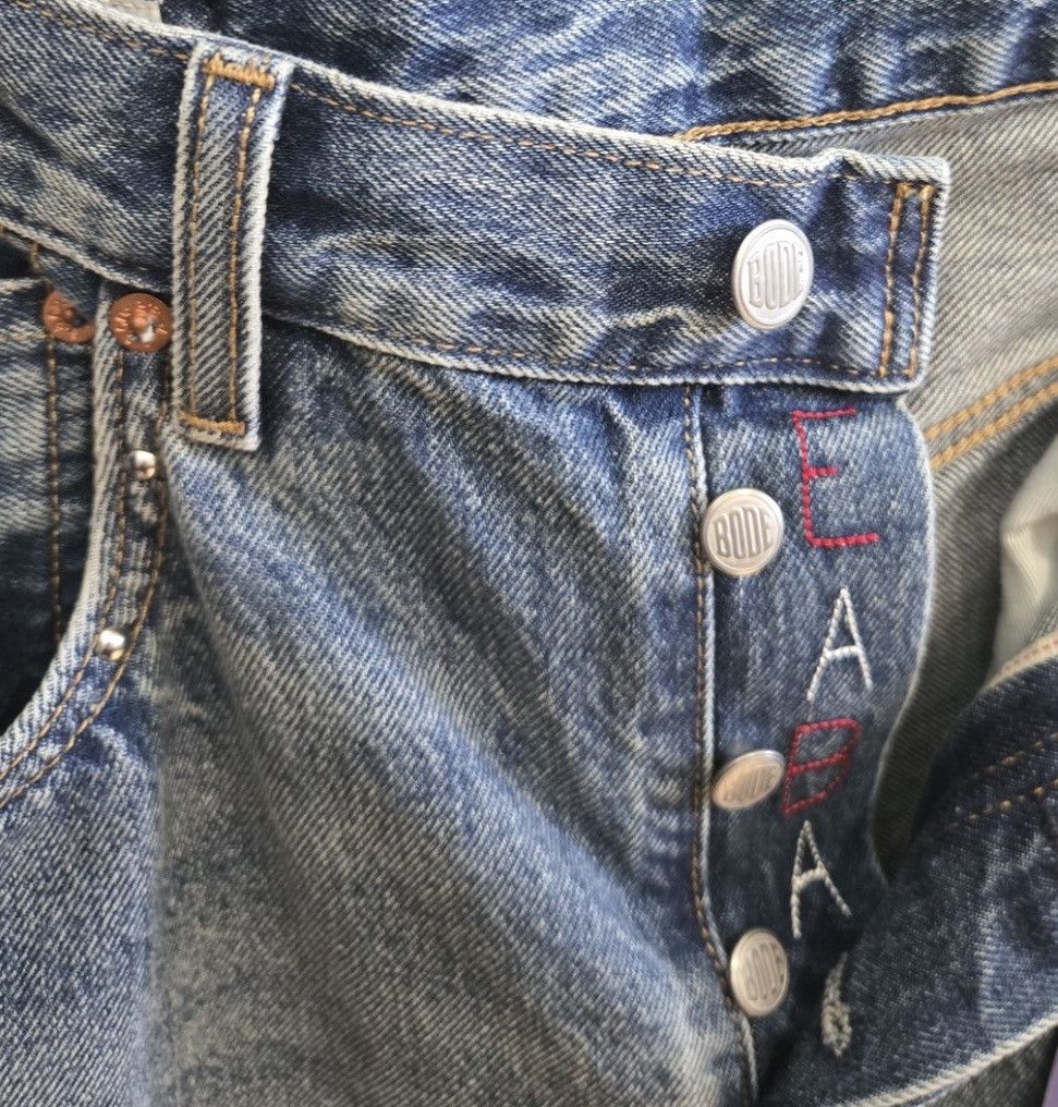 Bode Bode x Levis Barrel Racer Studded Denim Jeans 30 [NEW] Size US 30 / EU 46 - 7 Thumbnail