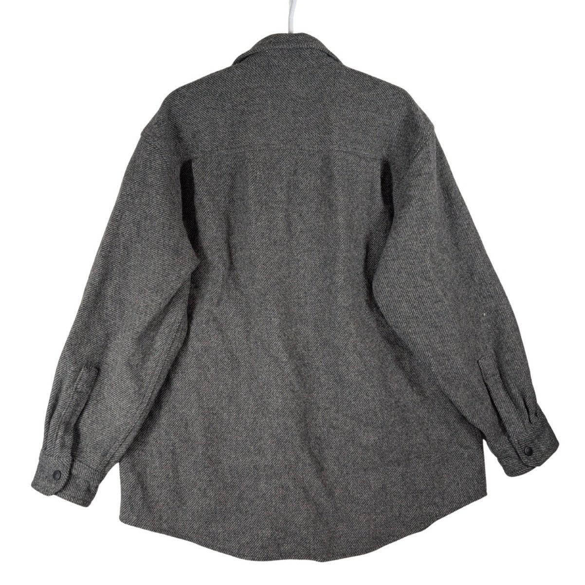 Unknown London Woolrich Alaskan Overshirt Striped Wool Blend Button Up L Size US L / EU 52-54 / 3 - 2 Thumbnail