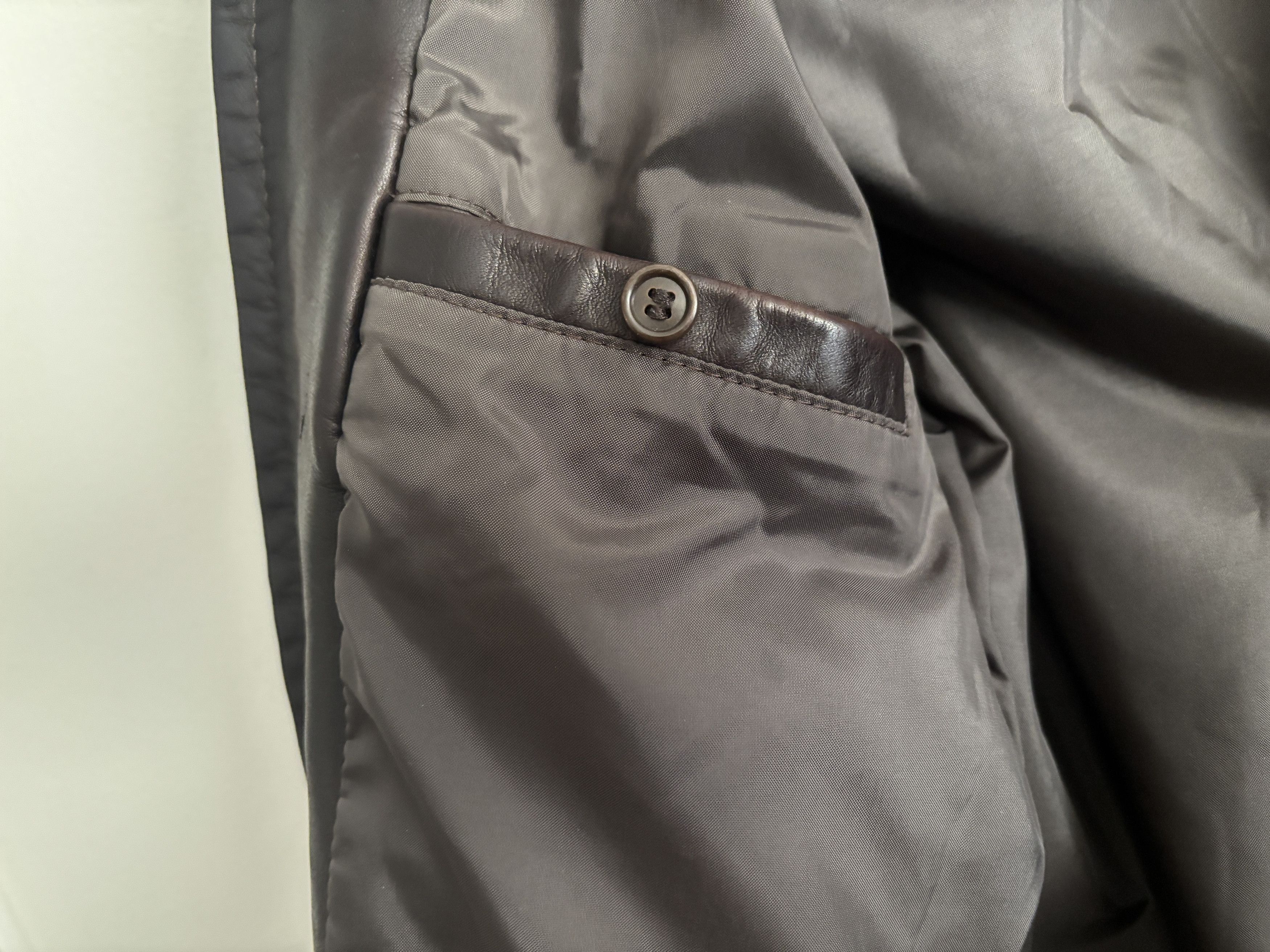 Avirex $1325 Brown Leather Aviator's Flight Bomber Jacket Size US S / EU 44-46 / 1 - 6 Thumbnail