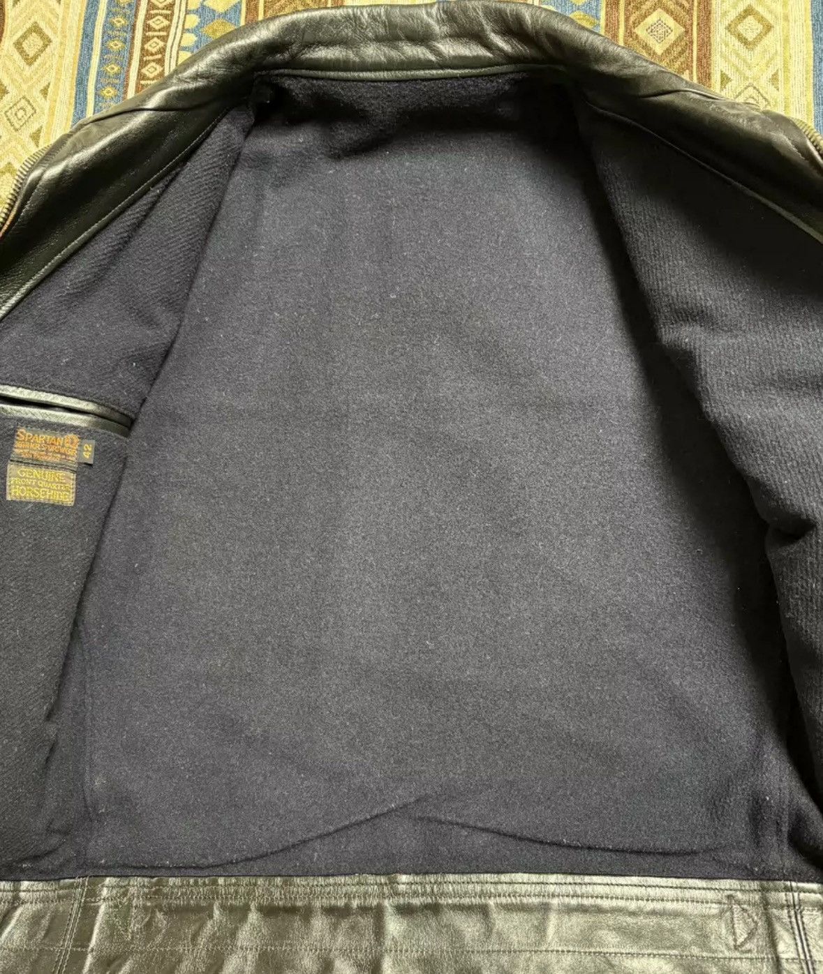 Freewheelers FREEWEELE MULHLOLLAND Nissan Tea Core Horse Skin jacket Size US S / EU 44-46 / 1 - 6 Thumbnail
