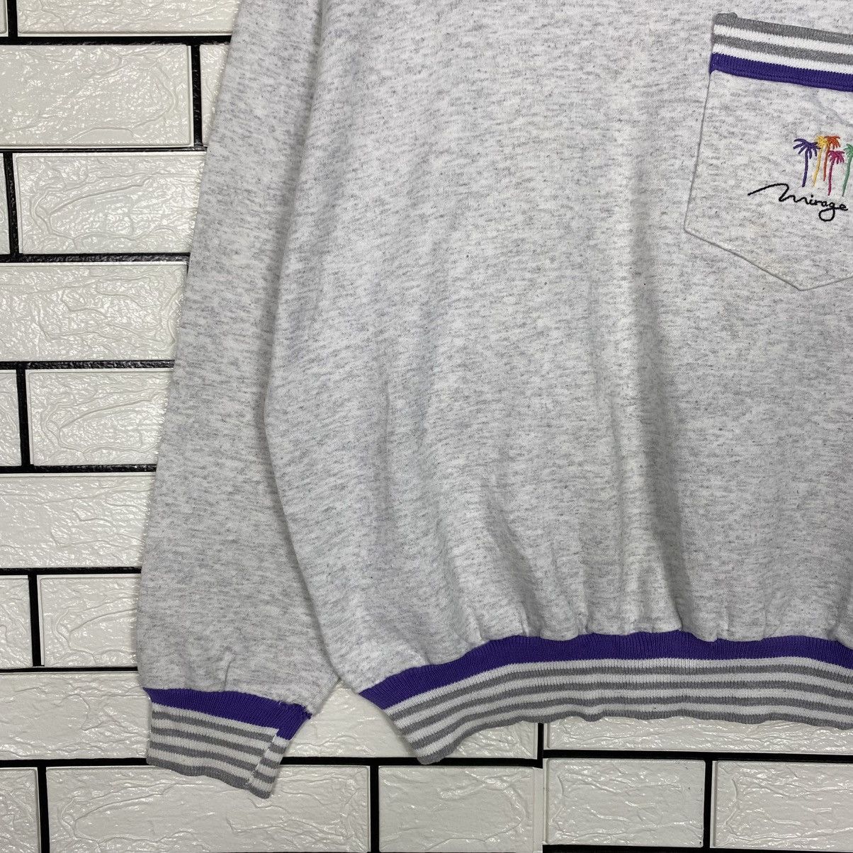 Vintage 📌Vintage Sweatshirt Mirage Usa Single Pocket Size US M / EU 48-50 / 2 - 5 Thumbnail