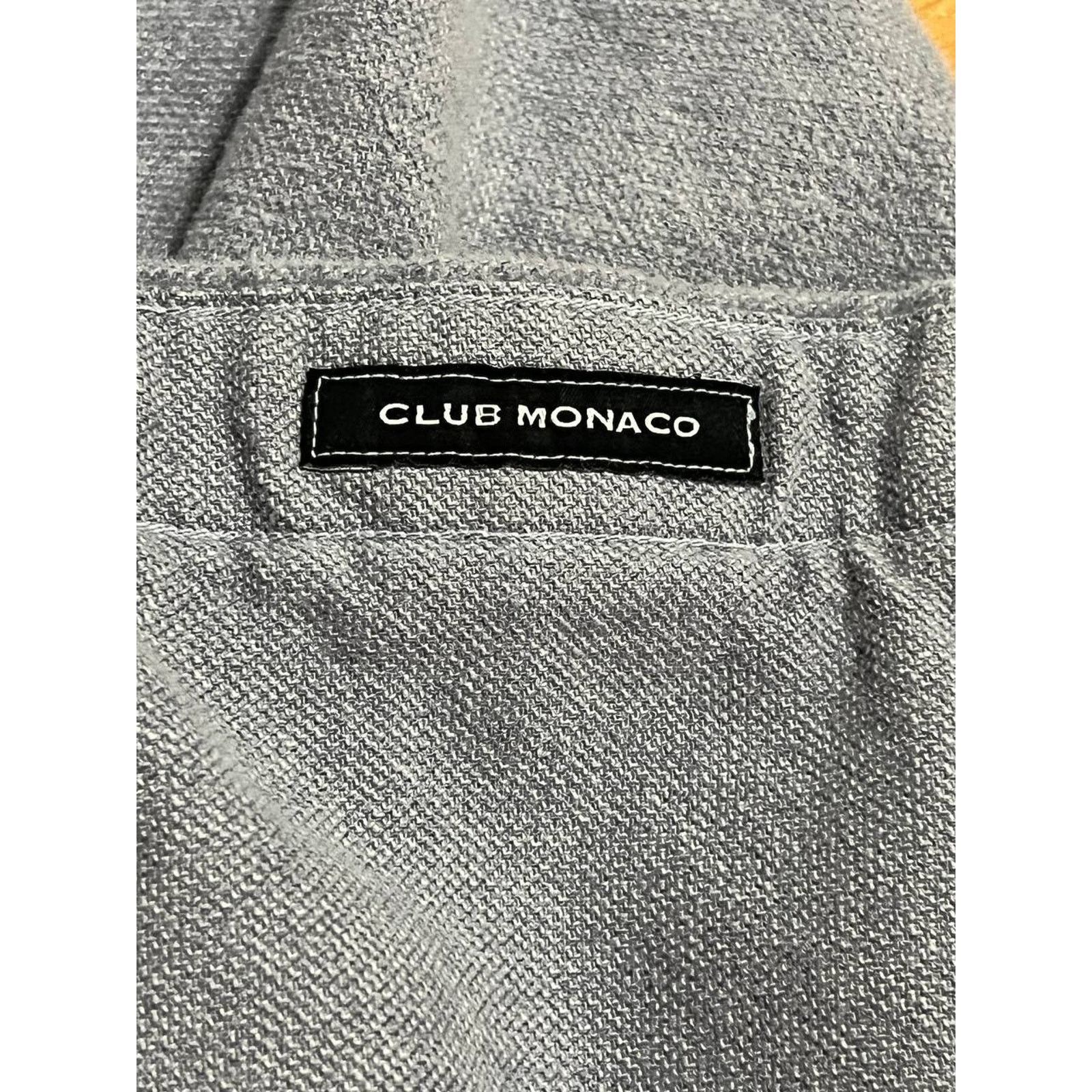 Club Monaco Club Monaco Soft Cotton Shirt Lava Grey XL A001706 Size US XL / EU 56 / 4 - 7 Thumbnail