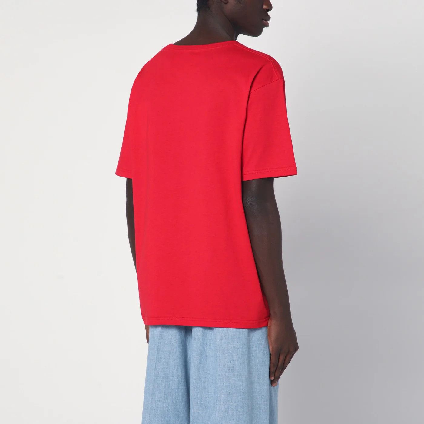 Valentino o1d2blof0326 Chez Valentino Print T-Shirt in Red Size US S / EU 44-46 / 1 - 4 Thumbnail