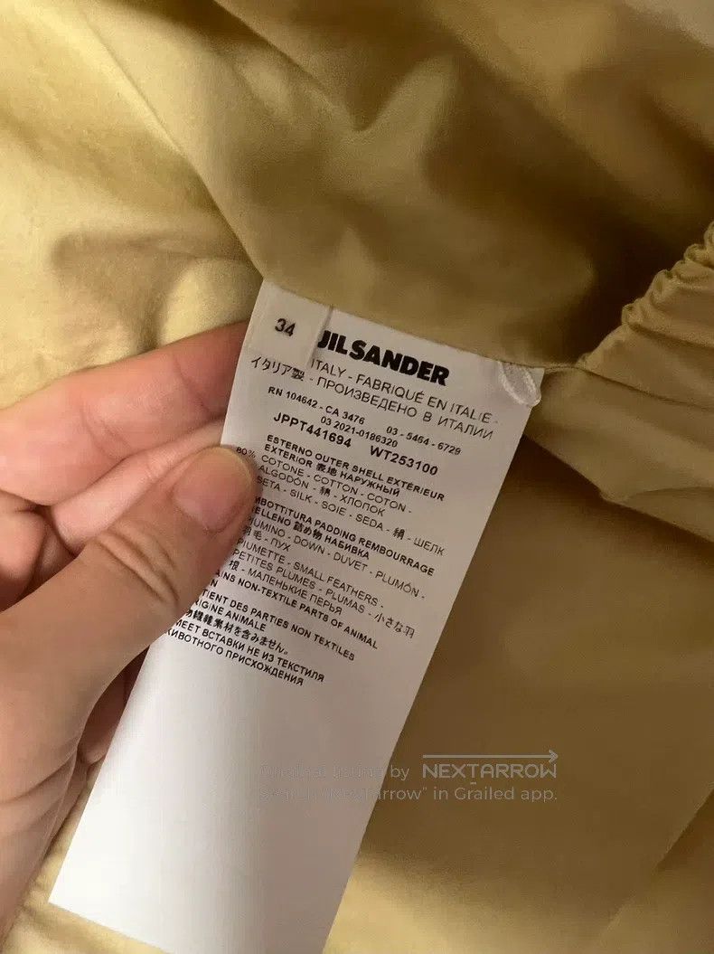 Jil Sander Jil Sander size 34 Turtle back down jacket Size XS / US 0-2 / IT 36-38 - 4 Thumbnail