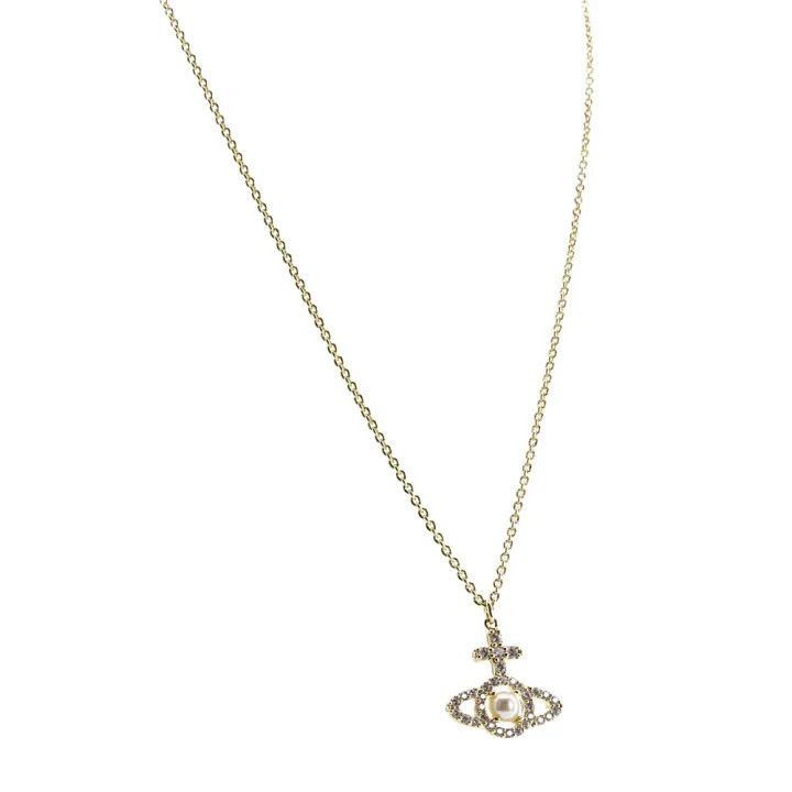 Vivienne Westwood Vivienne Westwood Gold Embellished Alloy Necklace Size ONE SIZE - 5 Thumbnail