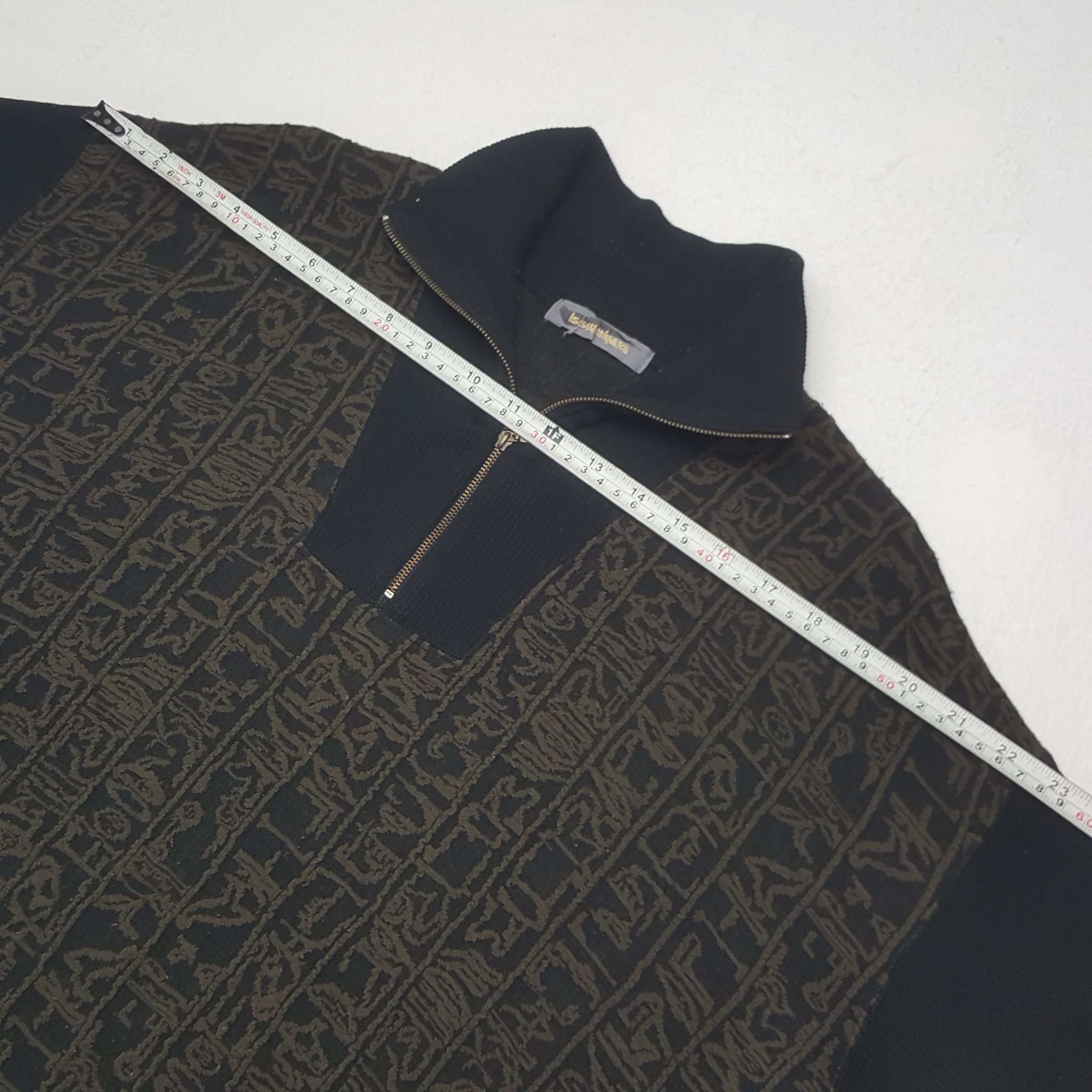 Issey Miyake × Vintage Vintage Issey Miyake Japanese Designer Sweatshirt C283N9 Size US L / EU 52-54 / 3 - 5 Thumbnail