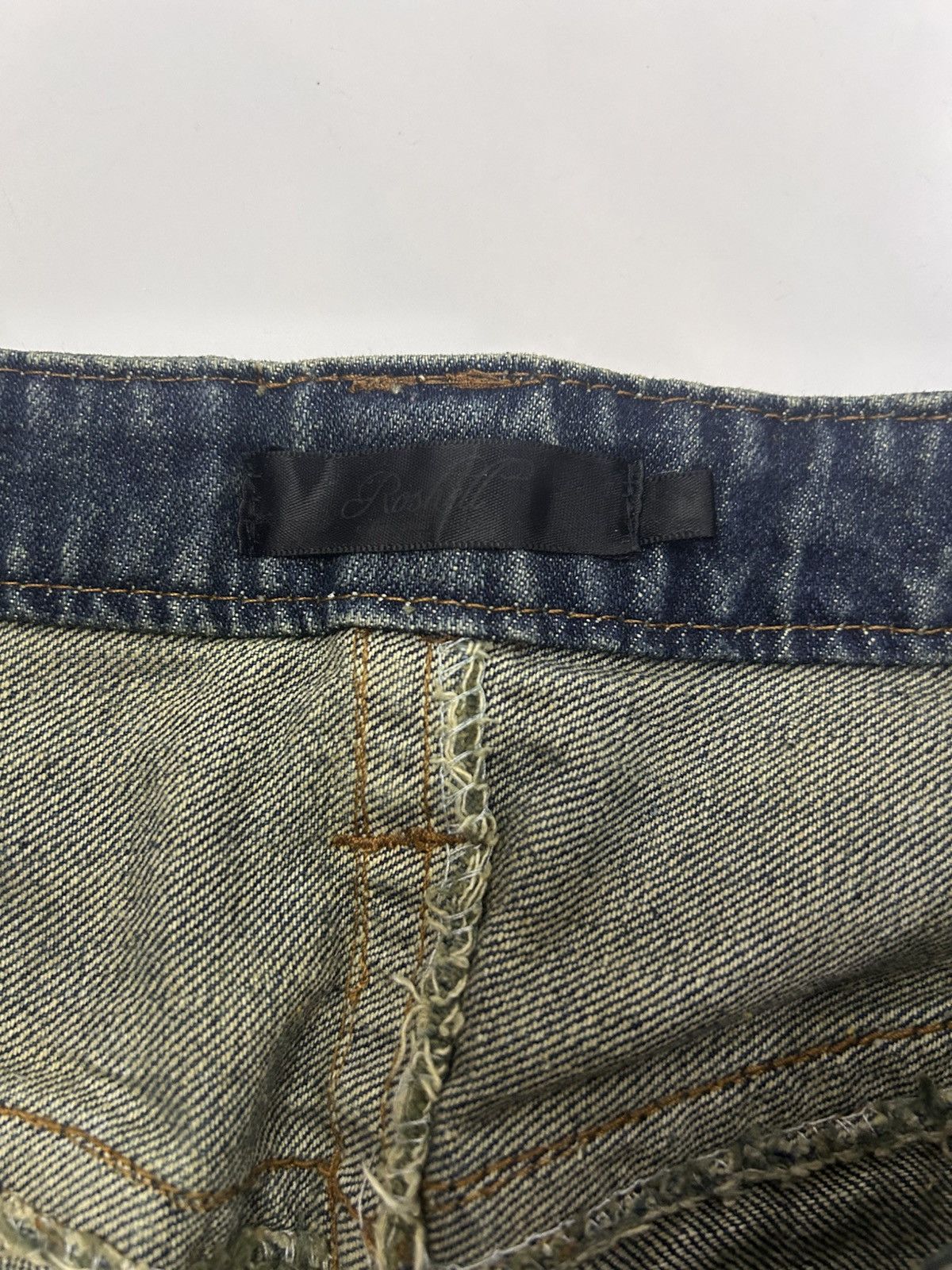 Japanese Brand × Vintage Vintage Japanese WEAR JEANS Painted Flare Denim Size US 32 / EU 48 - 14 Thumbnail