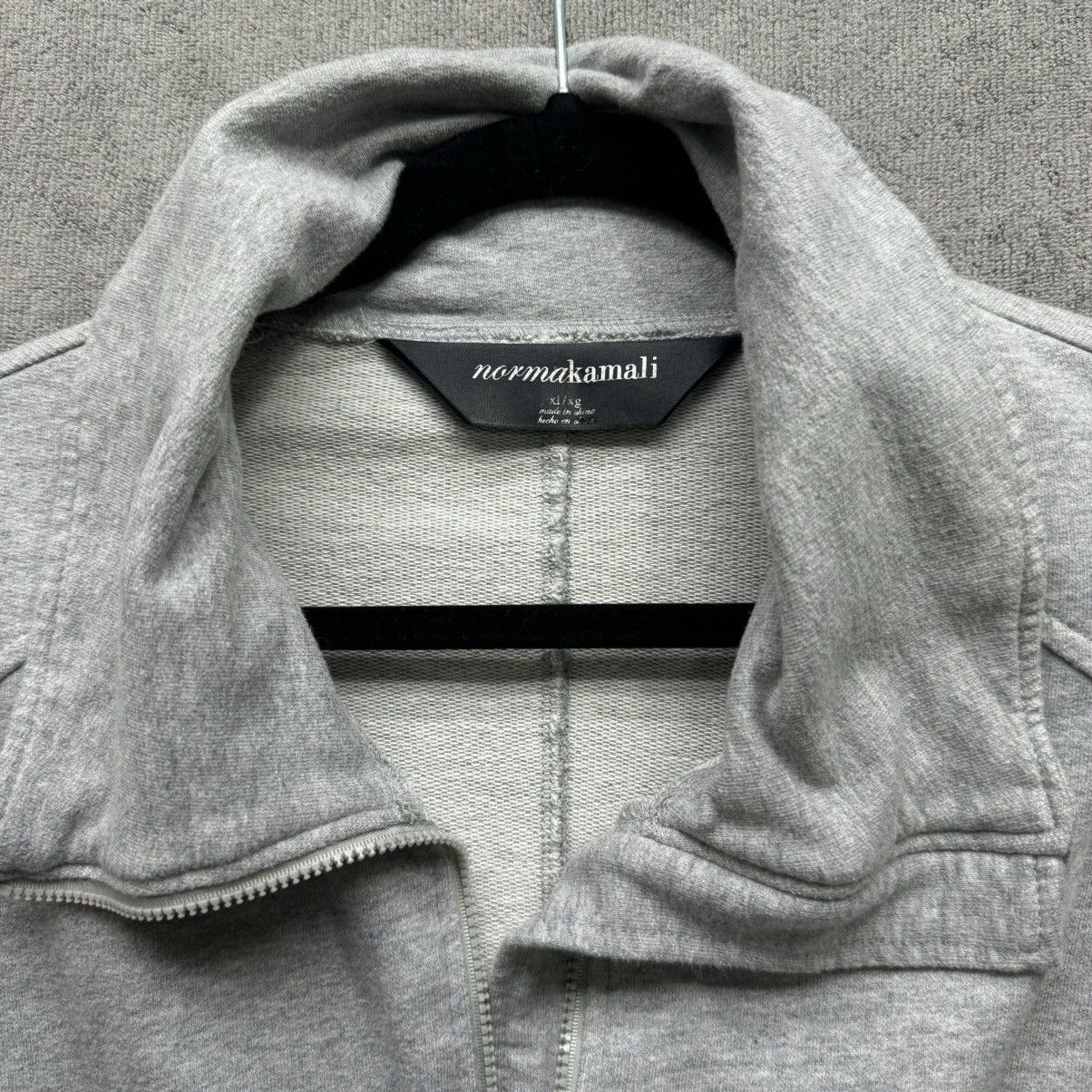 Norma Kamali Norma Kamali Jacket XL Heather Gray Size XL / US 12-14 / IT 48-50 - 2 Thumbnail