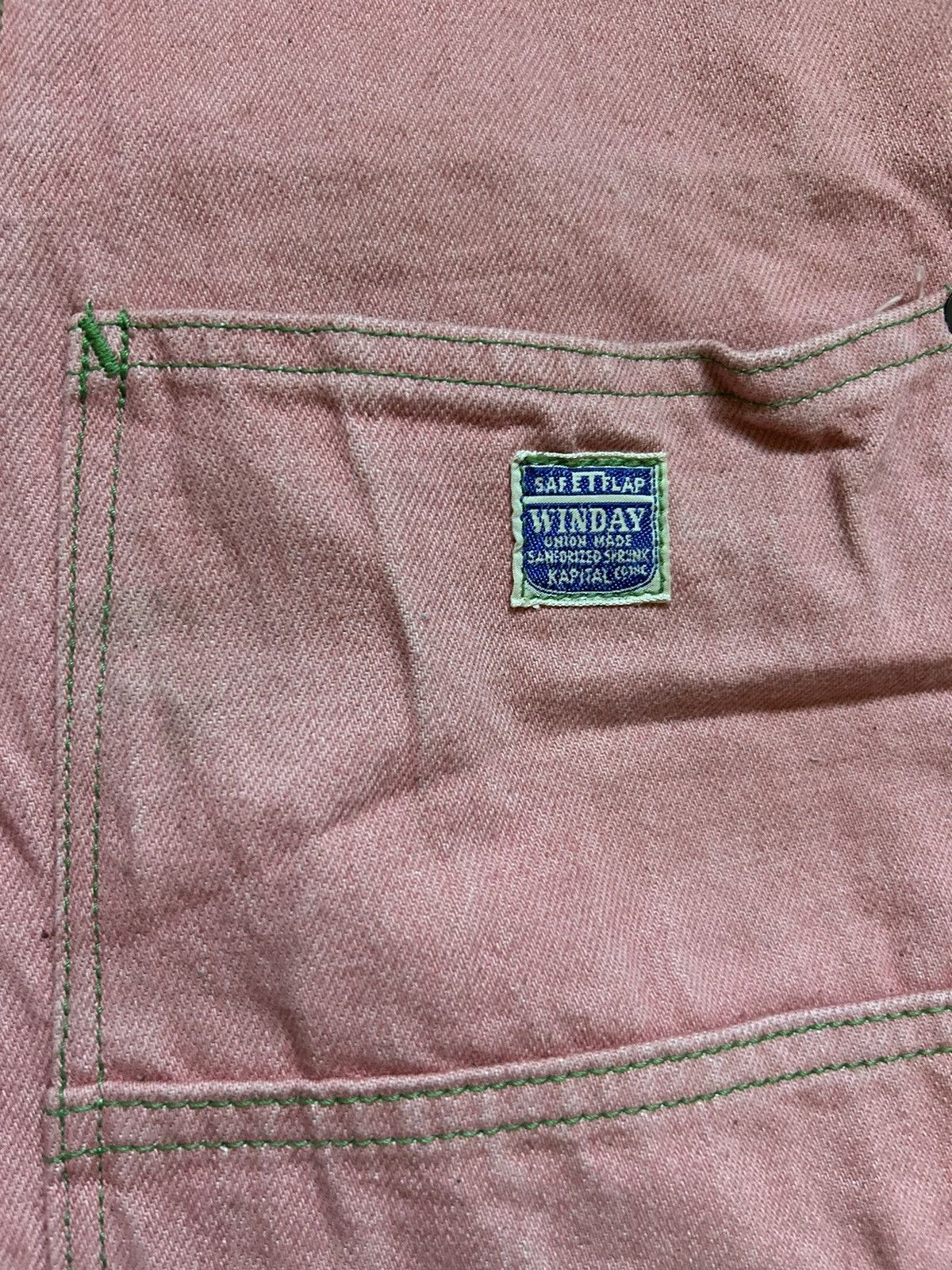 Kapital × Kapital Kountry KAPITAL color denim Double Knee Lumber Pants pink Size US 30 / EU 46 - 8 Thumbnail