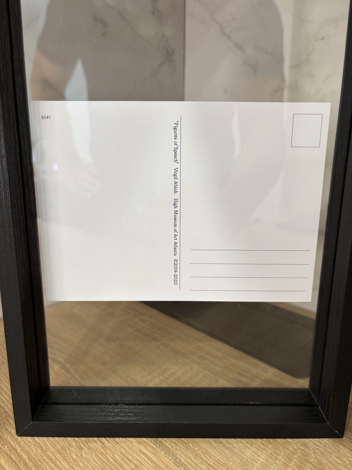 Designer × Virgil Abloh Virgil Abloh Postcard in Frame – “Figures of Speech” Size ONE SIZE - 3 Thumbnail