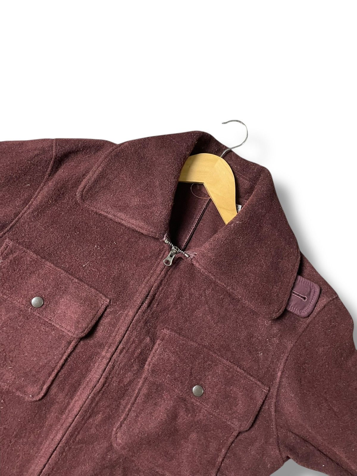 Japanese Brand × Uniqlo × Vintage UNIQLO Wool Blend Fleece Jacket (134) Size US M / EU 48-50 / 2 - 8 Thumbnail